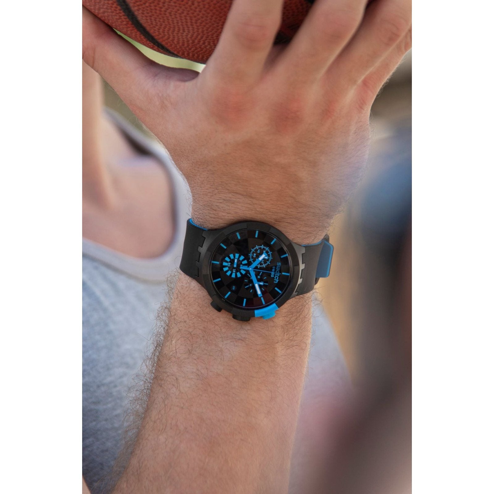 BIG BOLD CHECKPOINT BLUE Swatch
