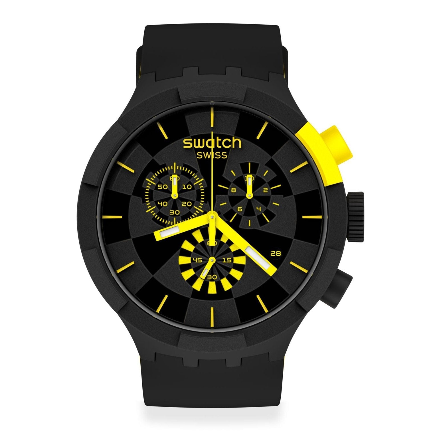 BIG BOLD CHECKPOINT YELLOW Swatch