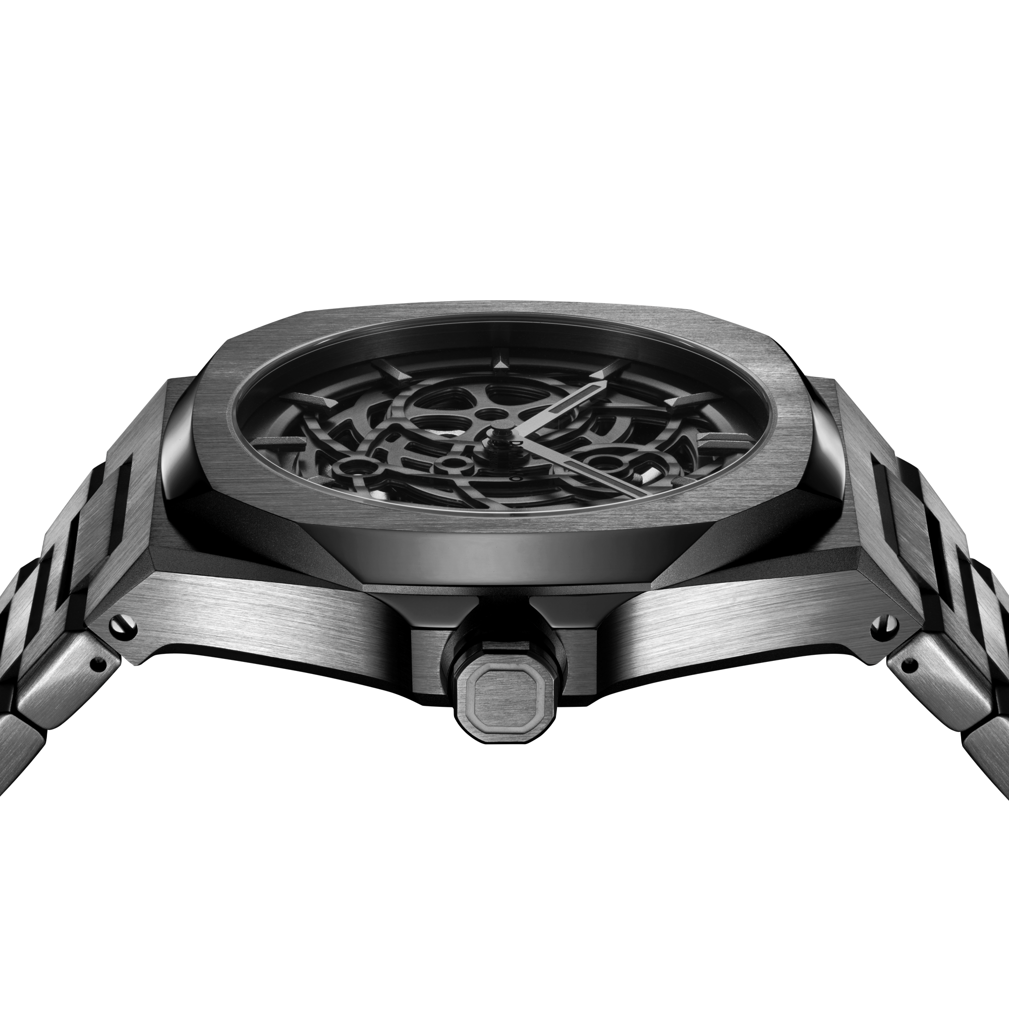Men's Skeleton Gunmetal Watch D1-SKBJ11 D1 Milano
