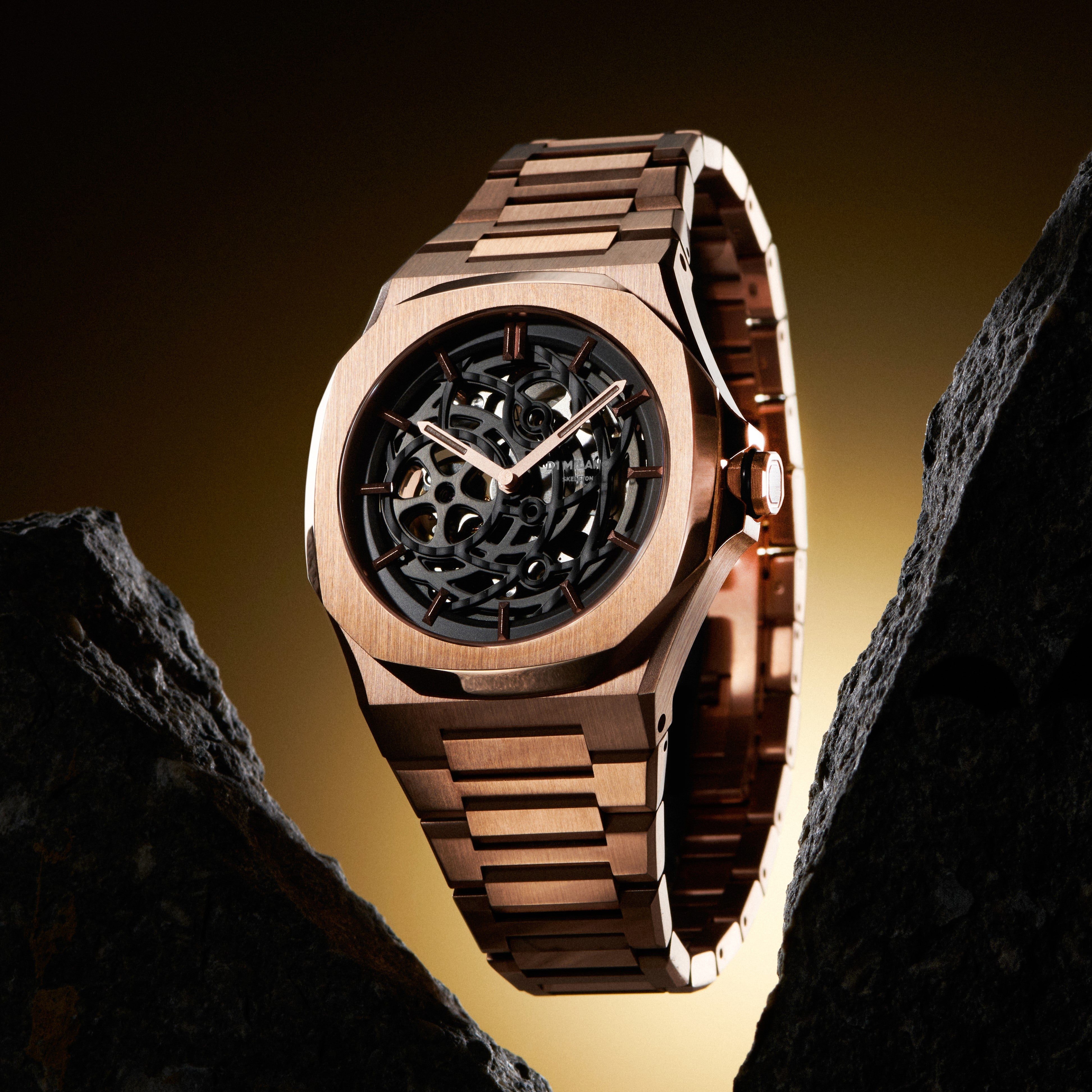 Men's Skeleton Automatic Watch D1-SKBJ12 D1 Milano