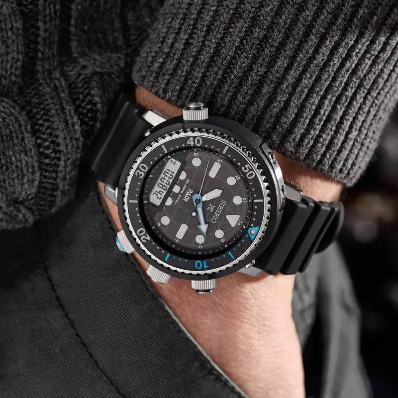 Men's Prospex Padi ˜Arnie’ Hybrid Diver’S 40Th Anniversary Watch SNJ035P1 Seiko