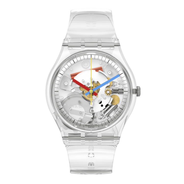 CLEARLY GENT 34 mm Swatch