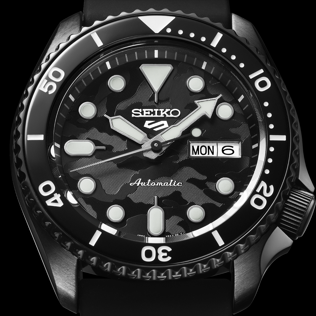 Men's Seiko 5 Sports X Yuto Horigome Skx Limited Edition Watch SRPJ39K1 Seiko