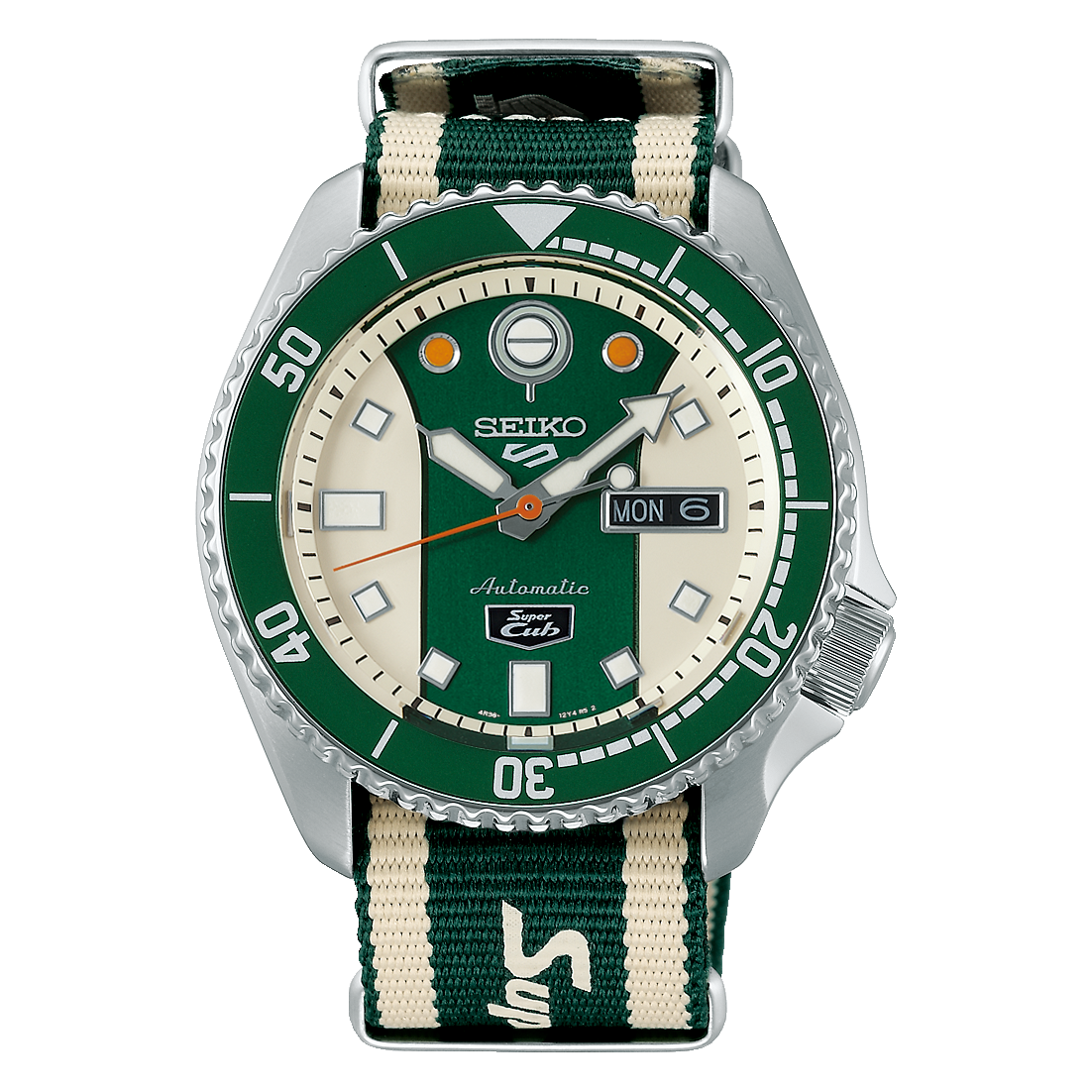Men's 5 Sports SKX Sense Style Watch "Super Cub Limited Edition" SRPJ49K1 Seiko