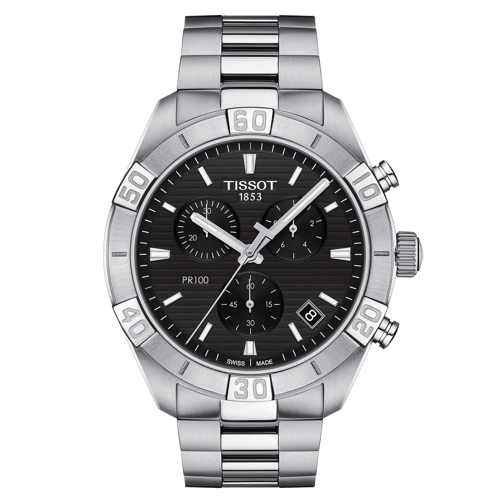 Men's Tissot Pr 100 Sport Gent Chronograph T1016171105100 Tissot