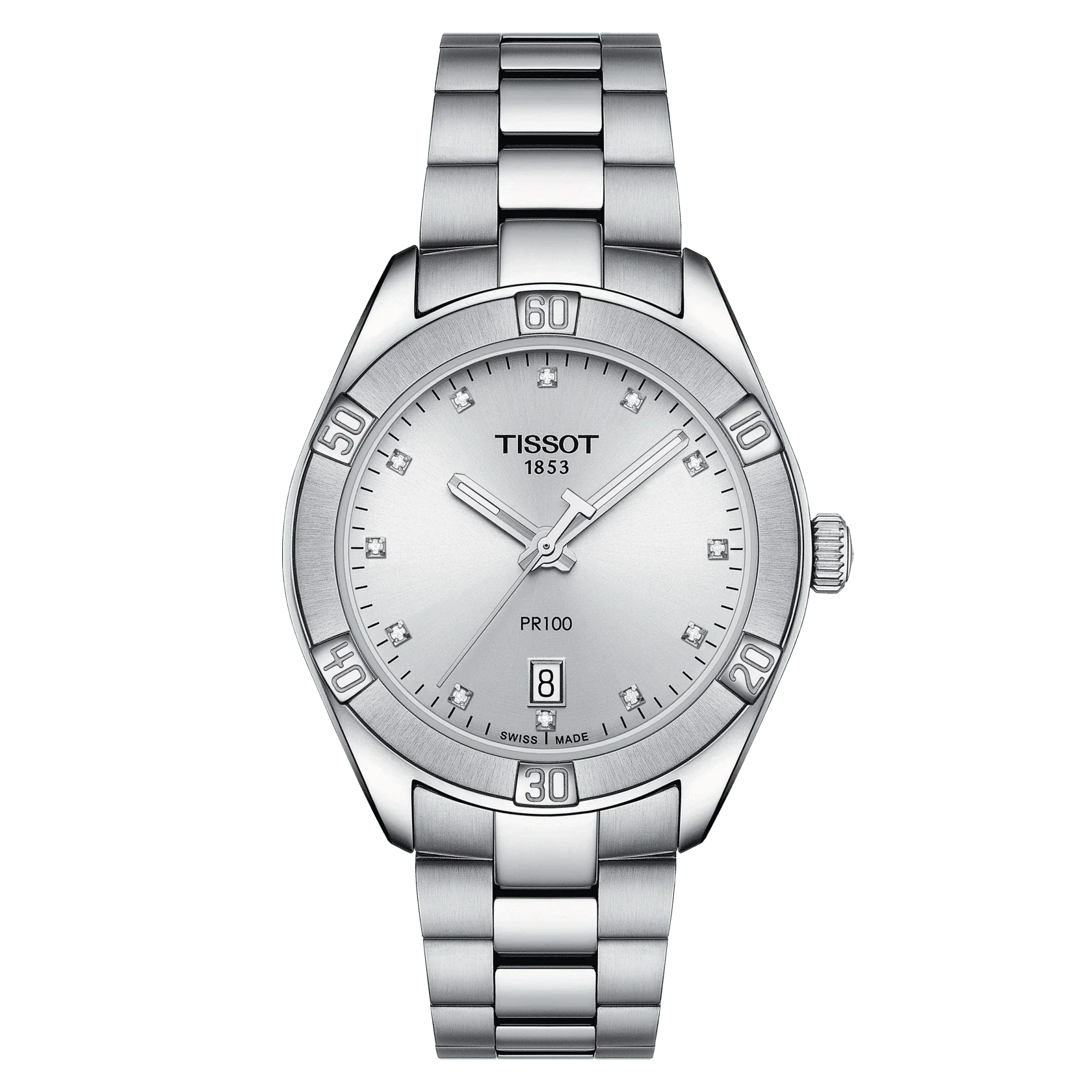 Ladies Pr 100 Sport Chic Watch T1019101103600 Tissot