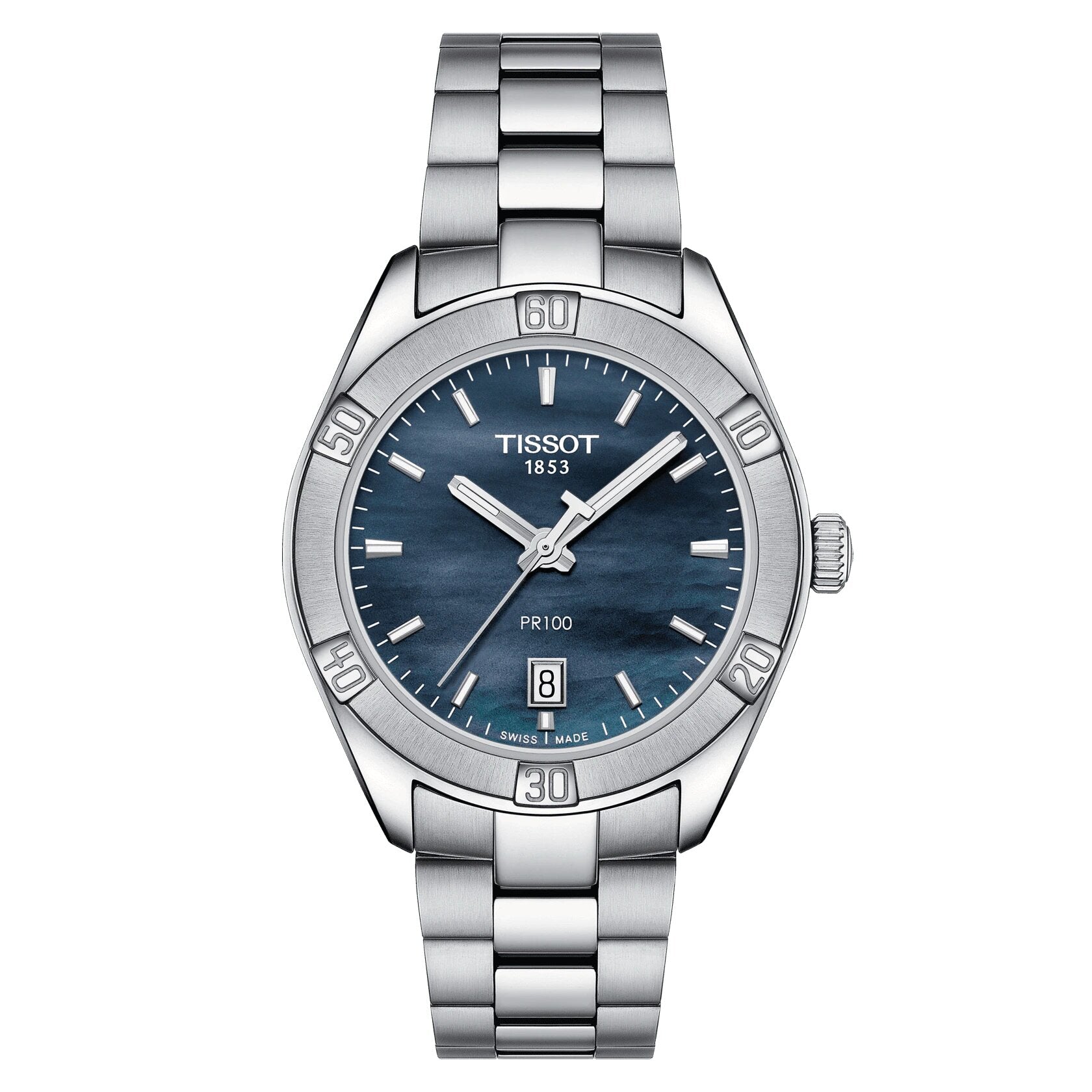 Ladies Pr 100 Sport Chic Watch T1019101112100 Tissot