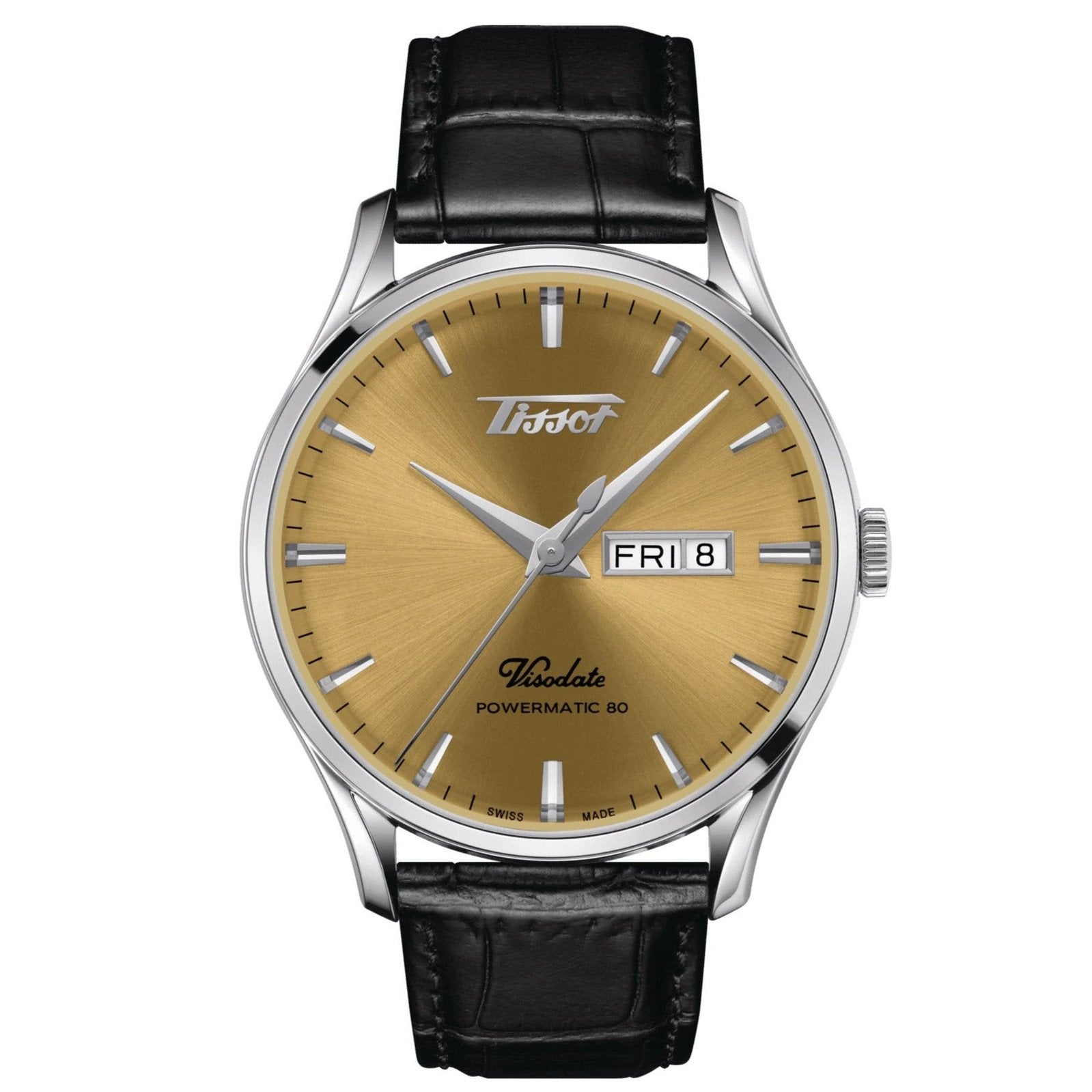 Men's Heritage Visodate Powermatic Watch T1184301602100 Tissot