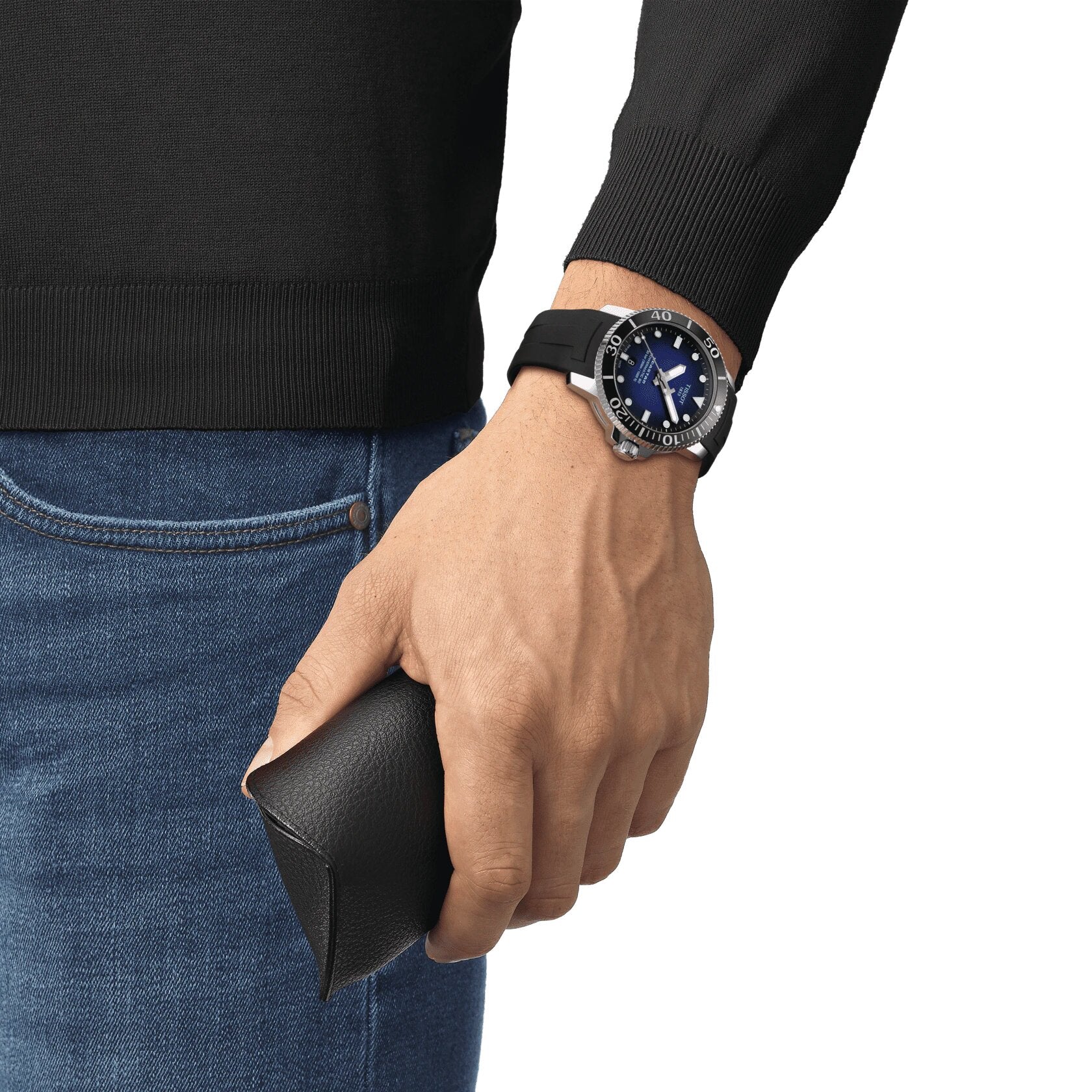 Men's Seastar 1000 Powermatic Watch T1204071704100 Tissot