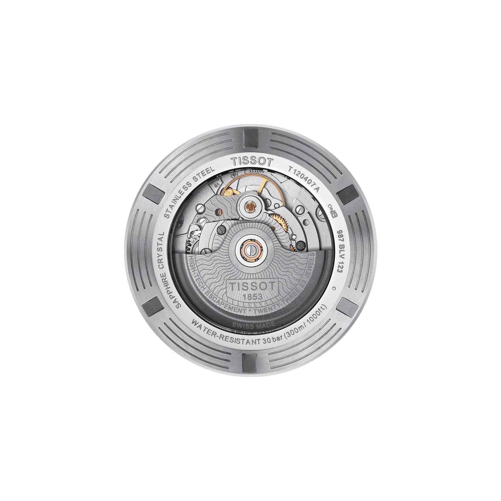 Men's Seastar 1000 Powermatic Watch T1204072205100 Tissot