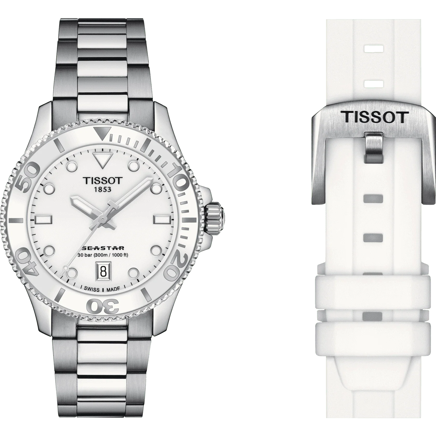 Ladies Seastar Watch T1202101101100 TISSOT