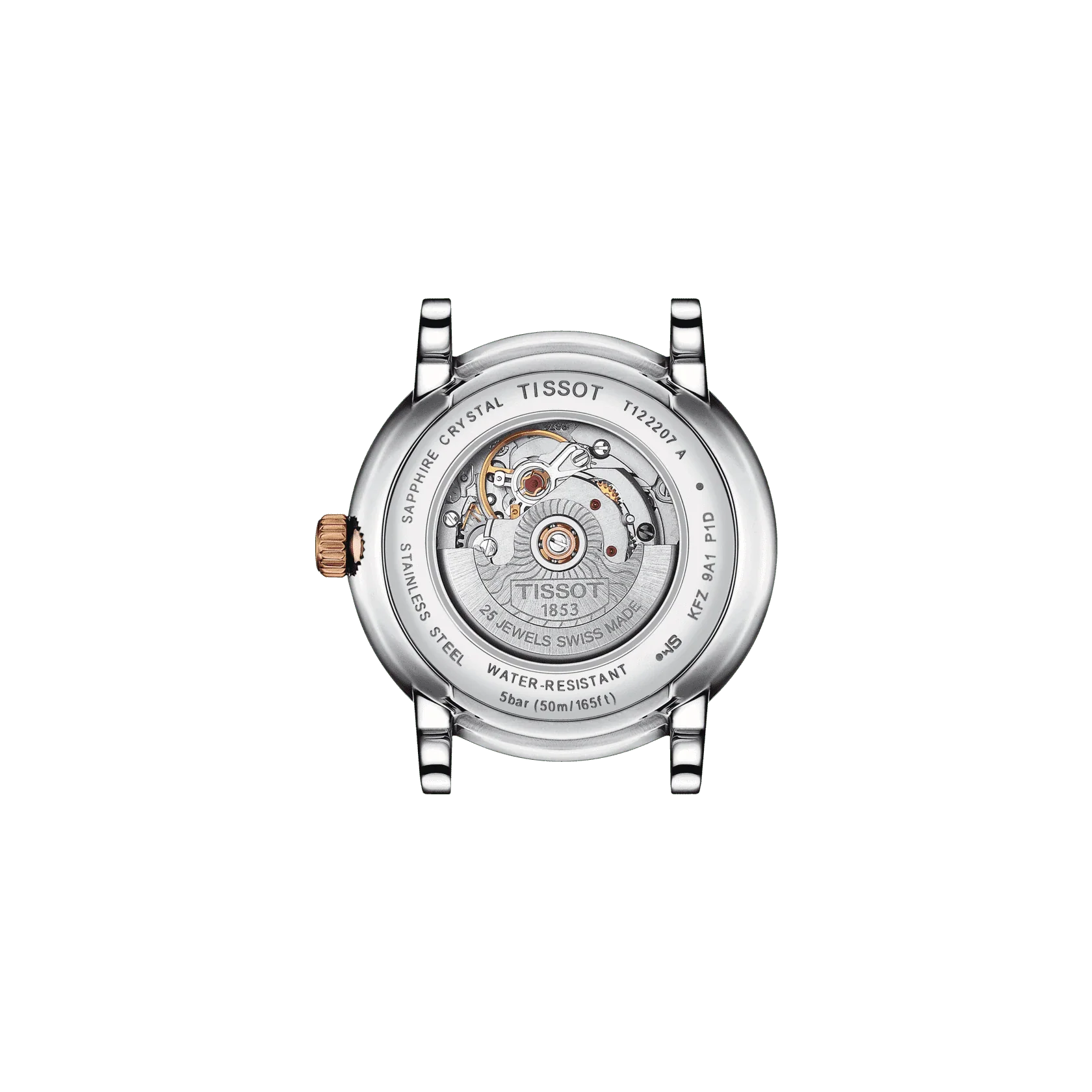 Ladies Carson Automatic Watch T1222072203600 Tissot