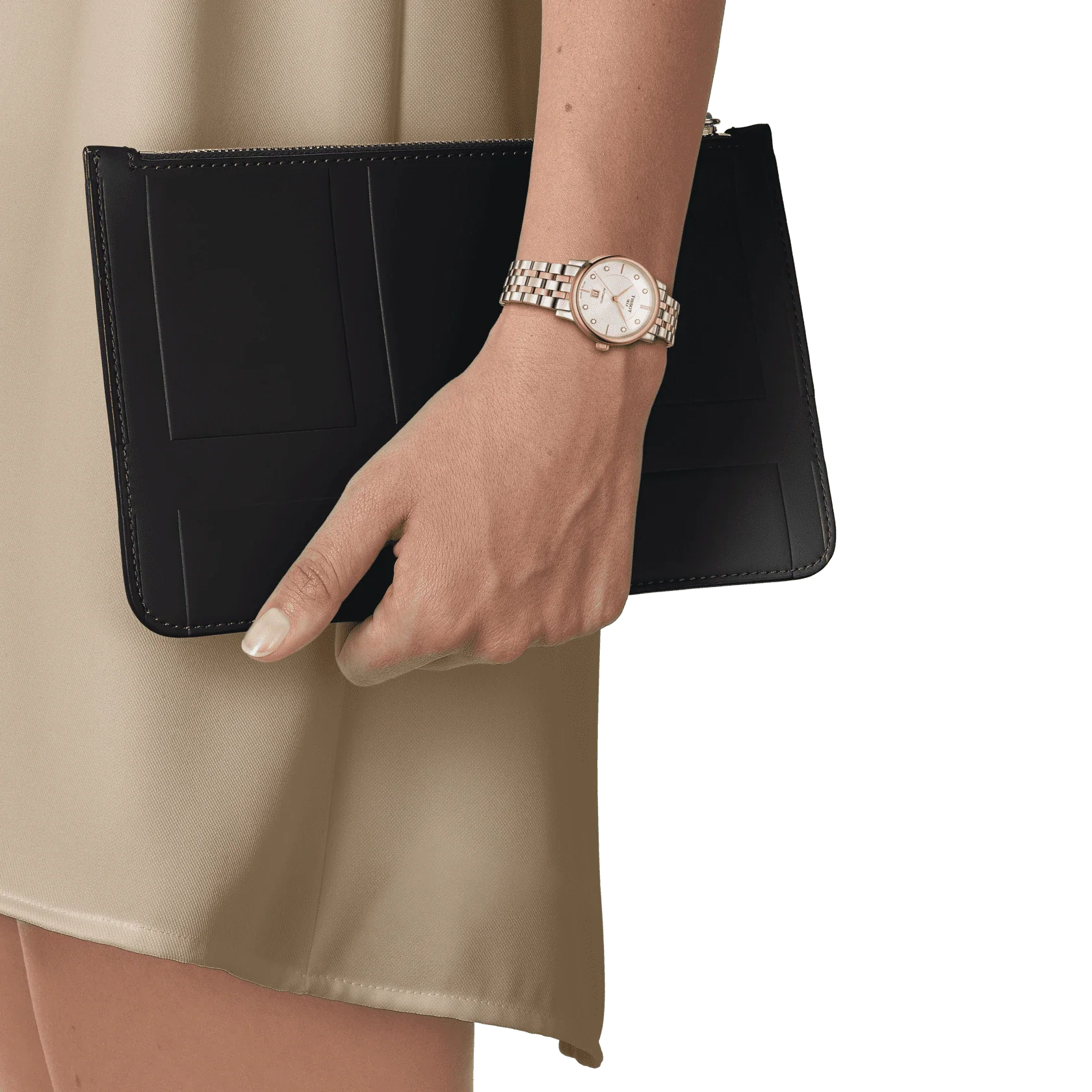 Ladies Carson Automatic Watch T1222072203600 Tissot