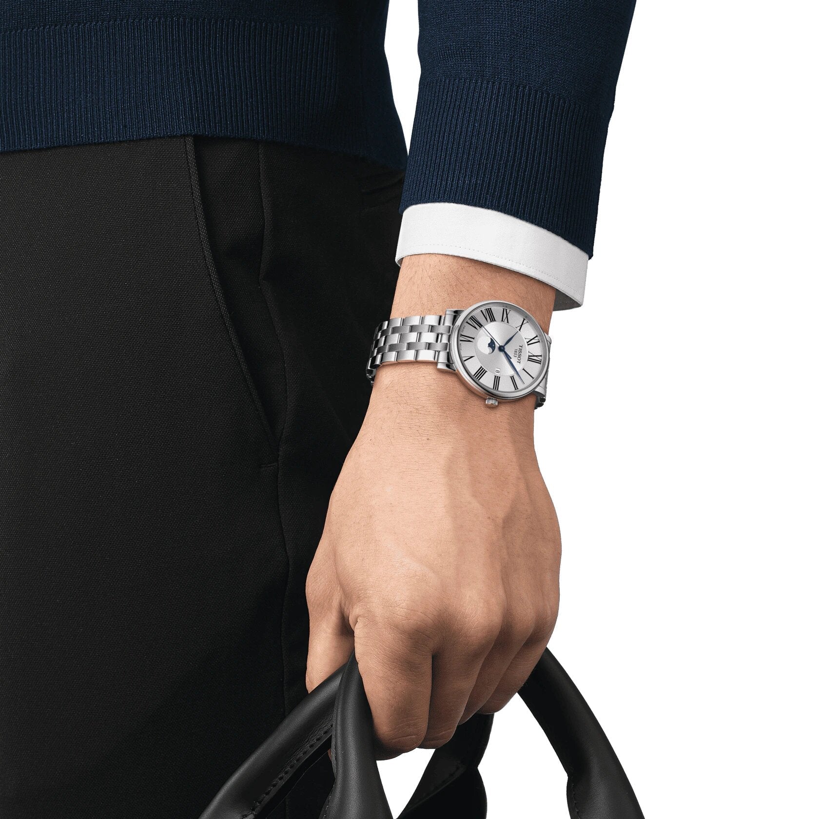 Men's Carson Premium Gent Moonphase T1224231103300 Tissot