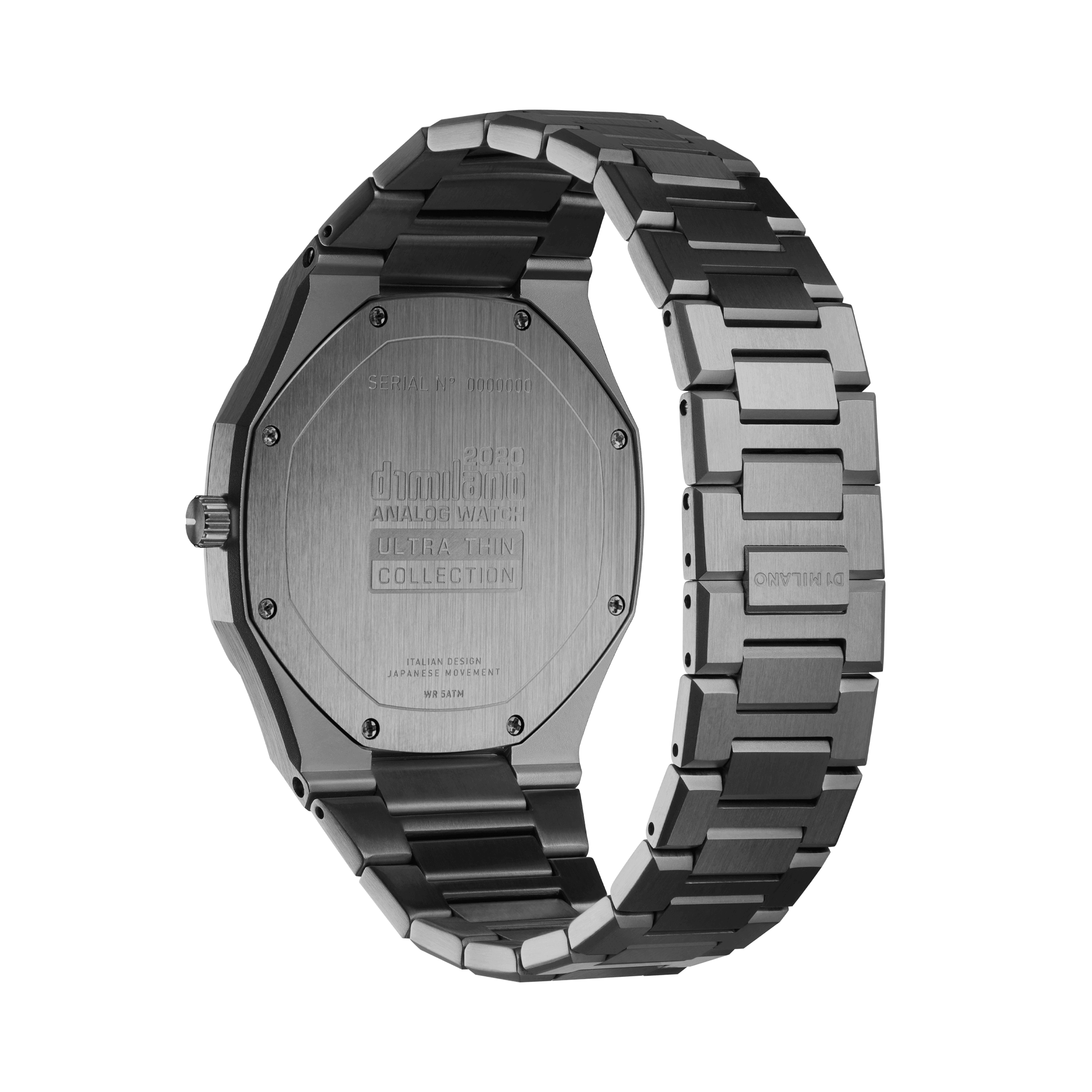 Men's Mist Ultra Thin Bracelet Watch D1-UTBJ07 D1 Milano