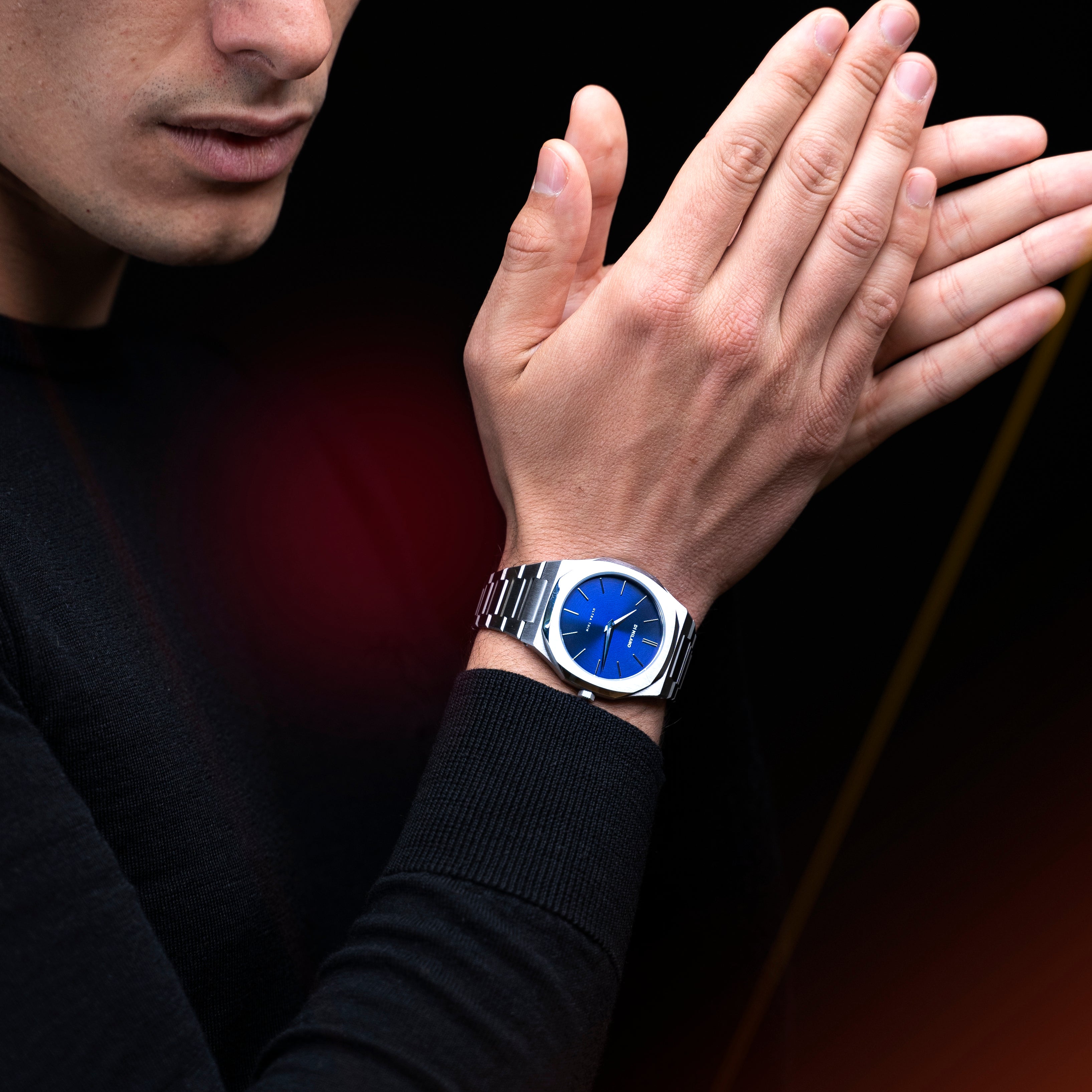 Men's Ultra Thin Geo Watch D1-UTBJ09 D1 Milano