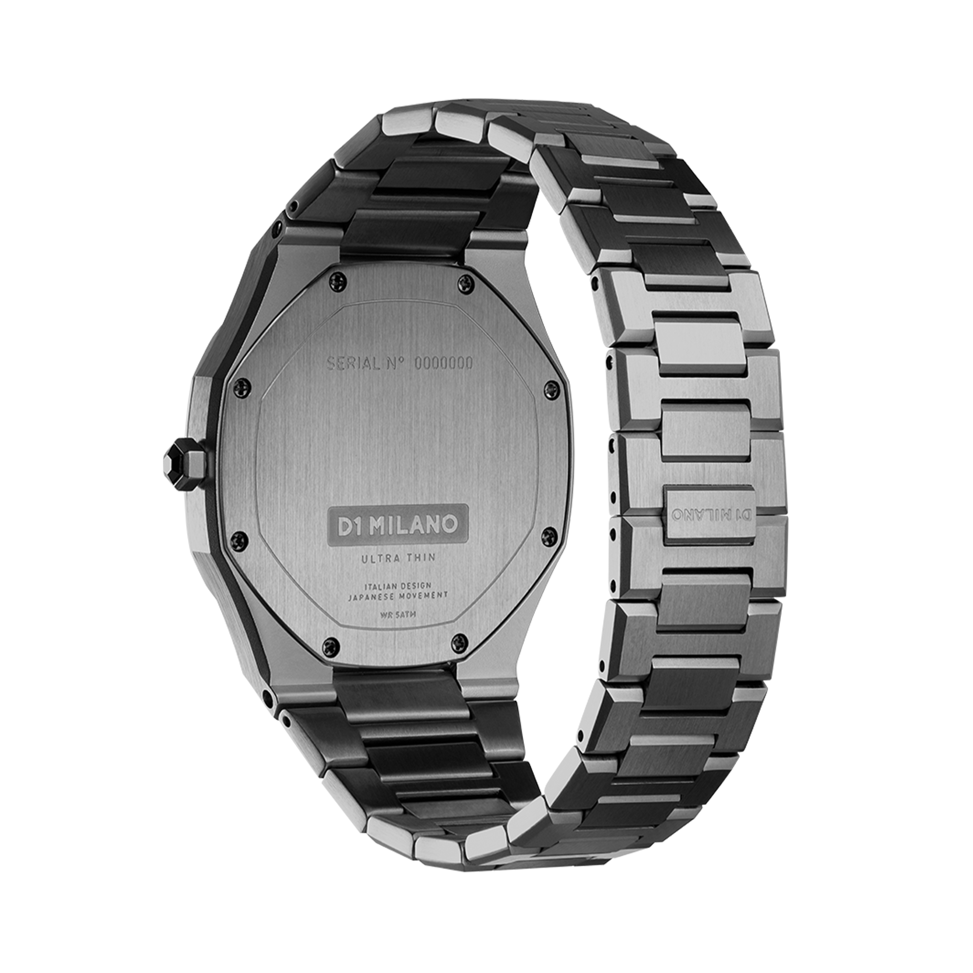 Unisex Petrol Blue Ultra Thin Bracelet 40mm D1-UTBJ12 D1 Milano