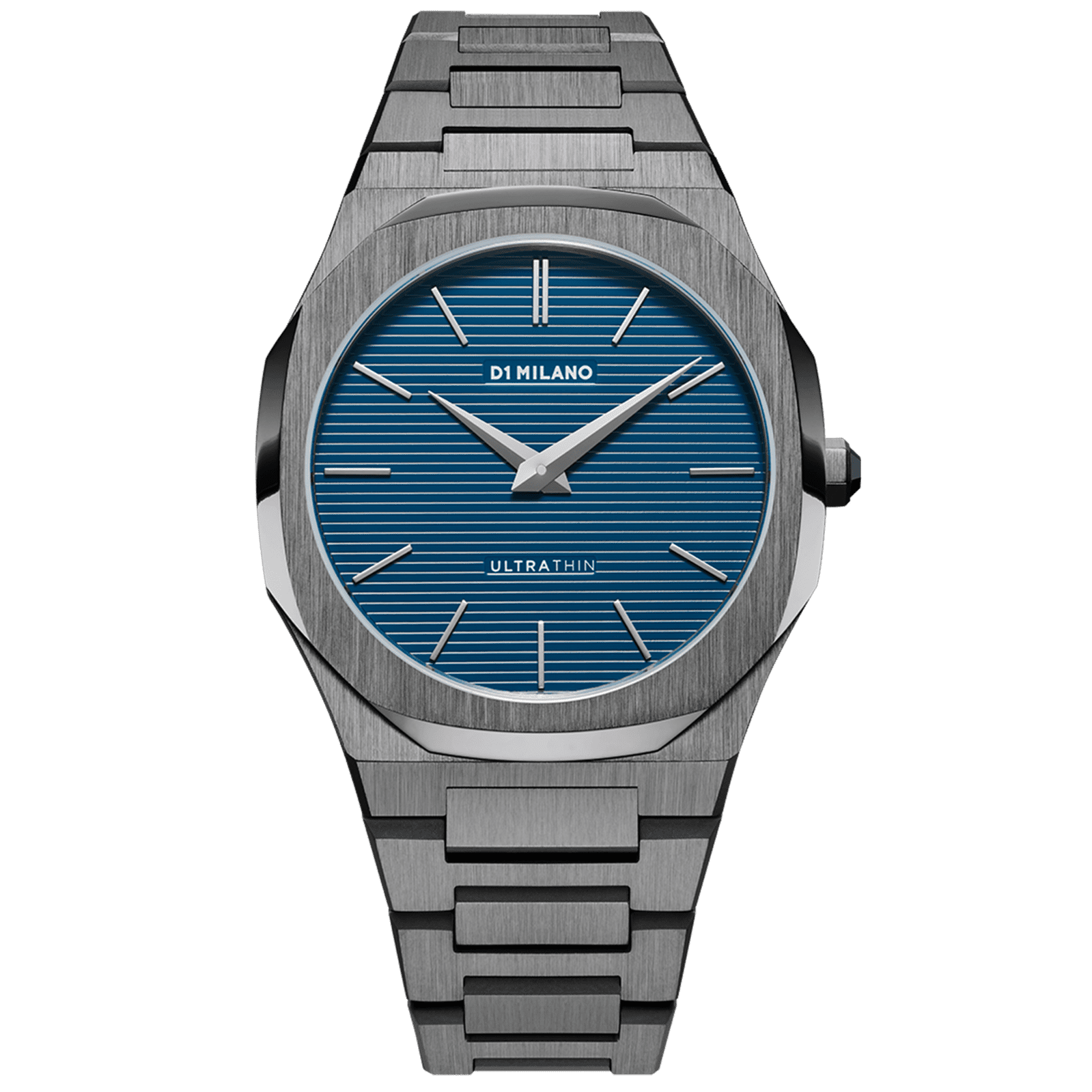 Unisex Petrol Blue Ultra Thin Bracelet 40mm D1-UTBJ12 D1 Milano