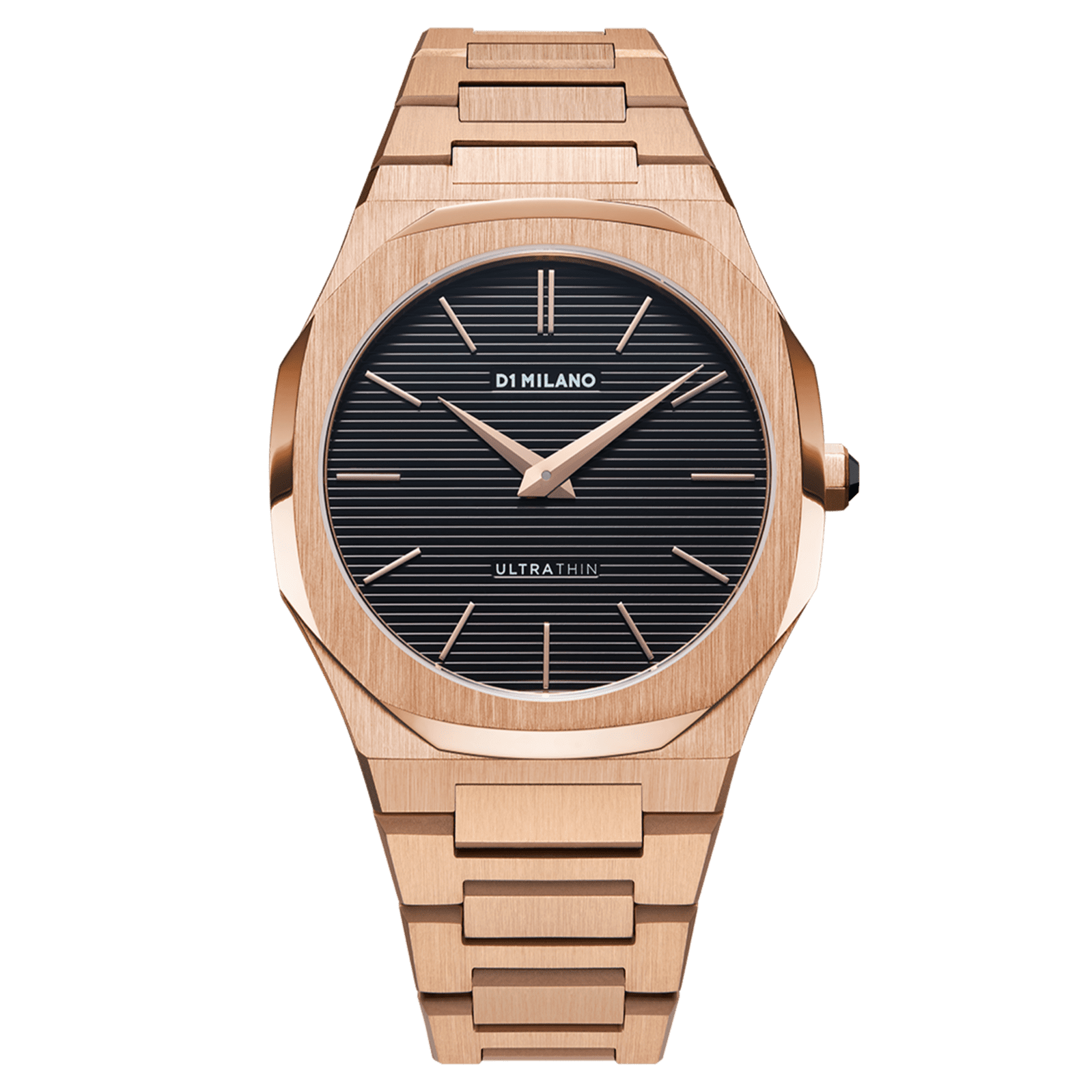 Unisex Rose Gold Ultra Thin Bracelet 40 mm D1-UTBJ16 D1 Milano