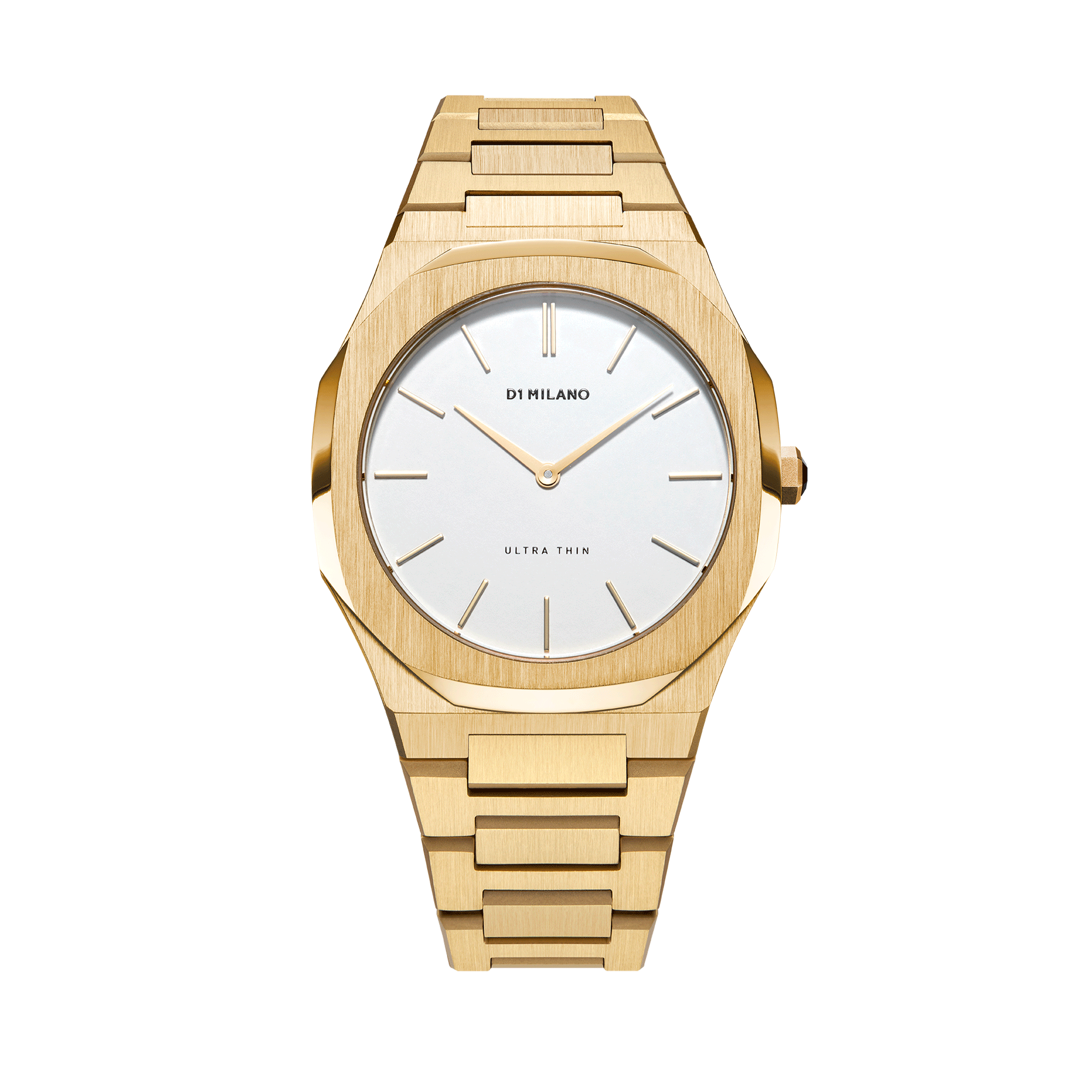 Ladies Ultra Thin Bracelet Gold Watch D1-UTBL03 D1 Milano