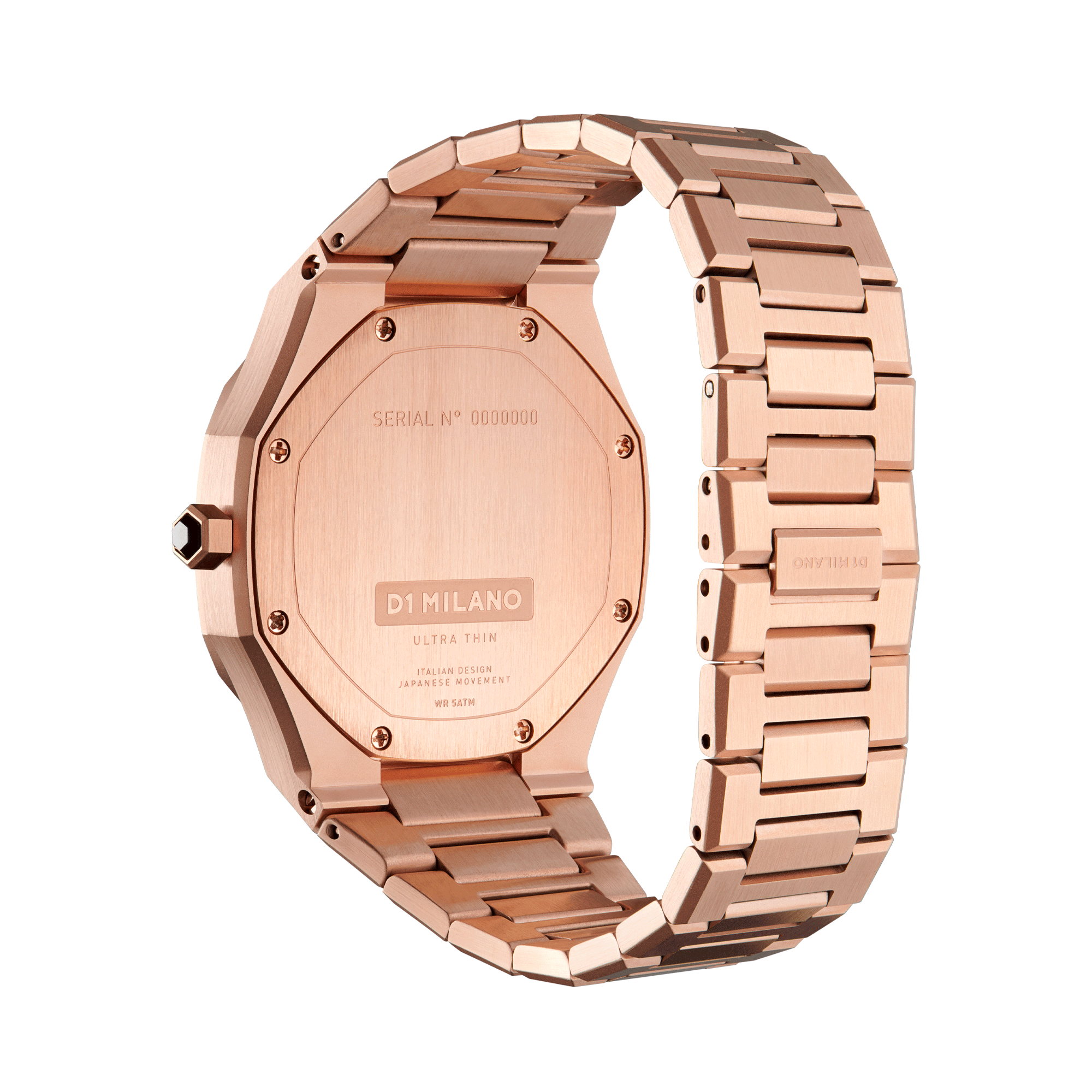 Ladies Rose Night Watch D1-UTBL06 D1 Milano