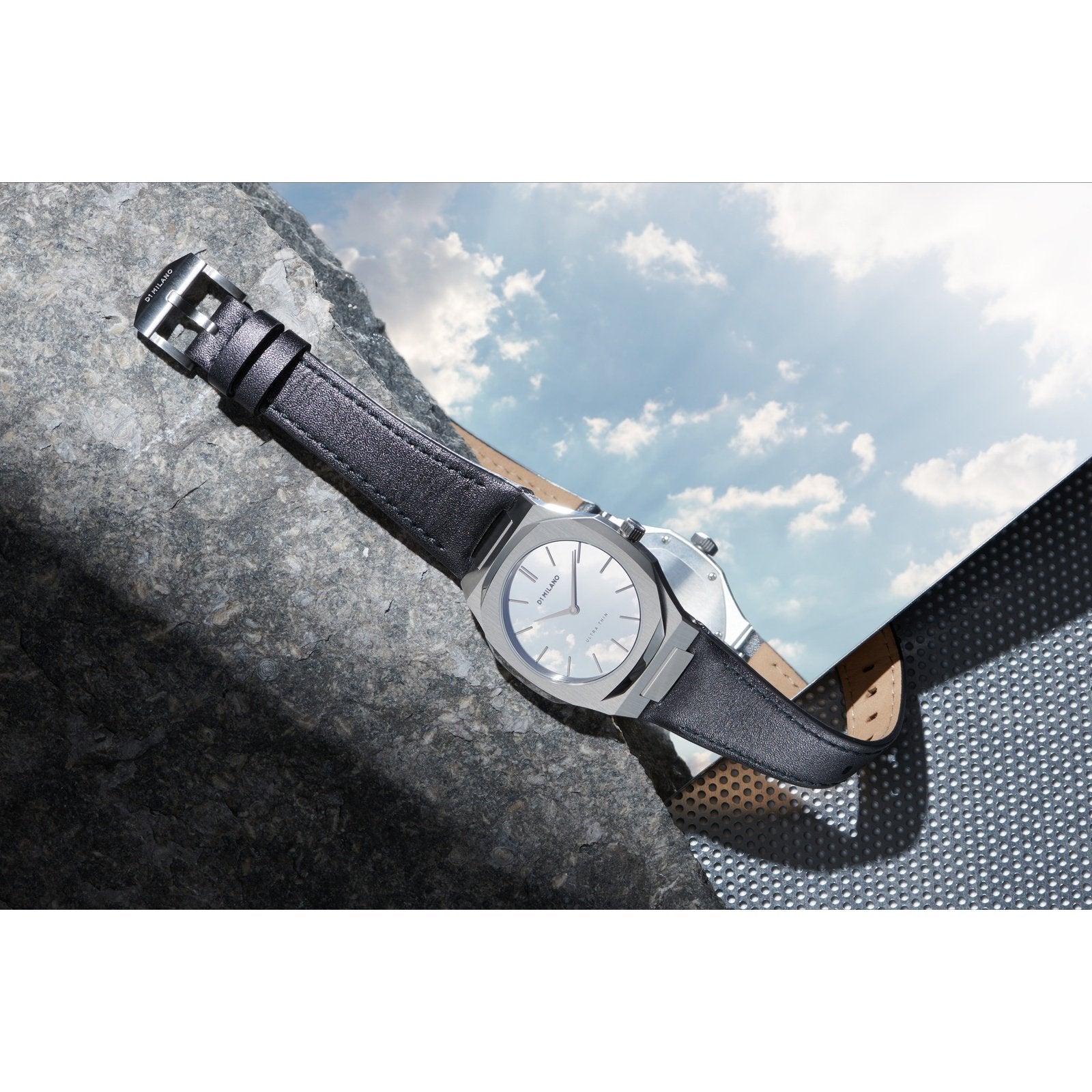 Ladies Ultra Thin Mirror Watch D1-UTLL16 D1 Milano