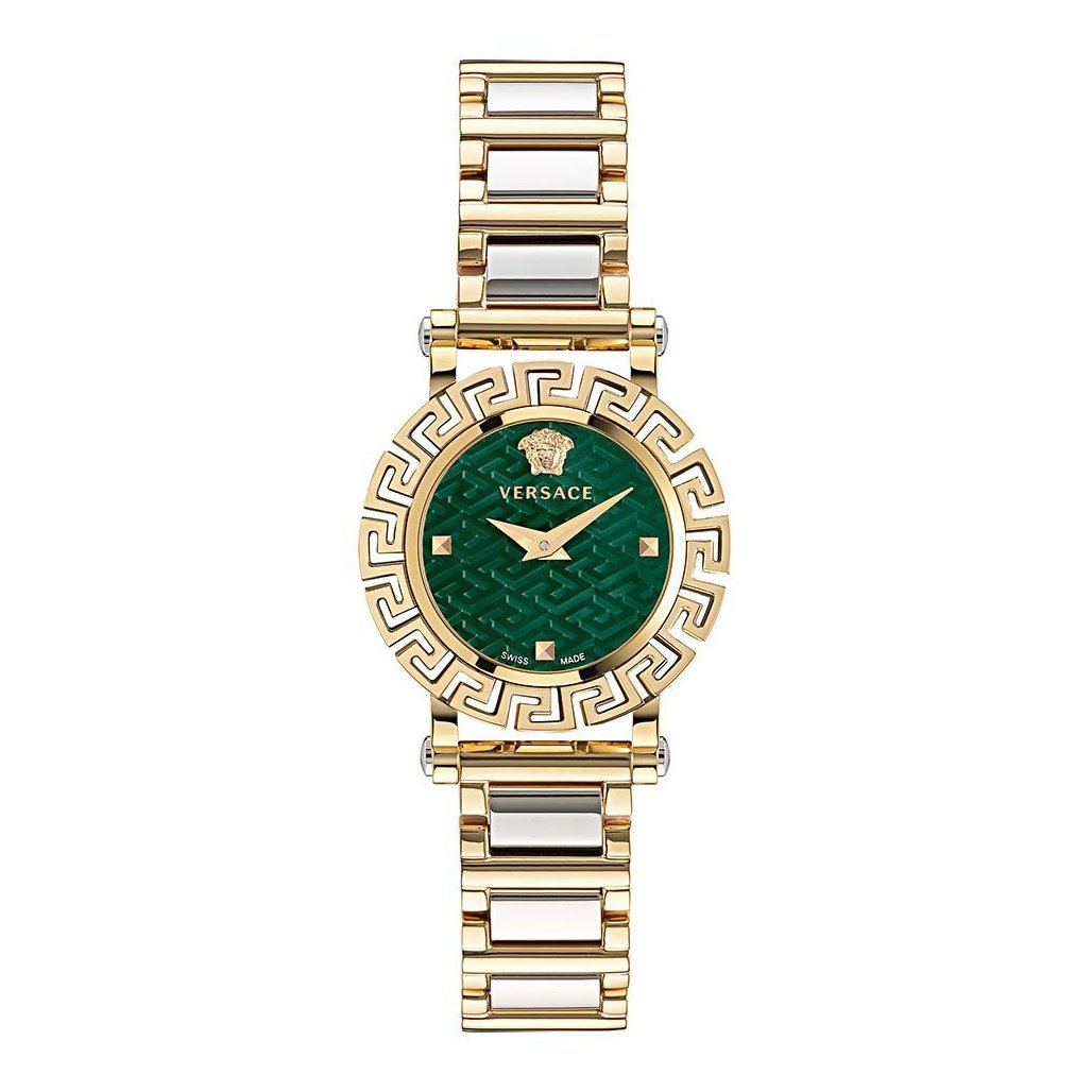 WoMen's Greca Glam Watch VE2Q00622 Versace