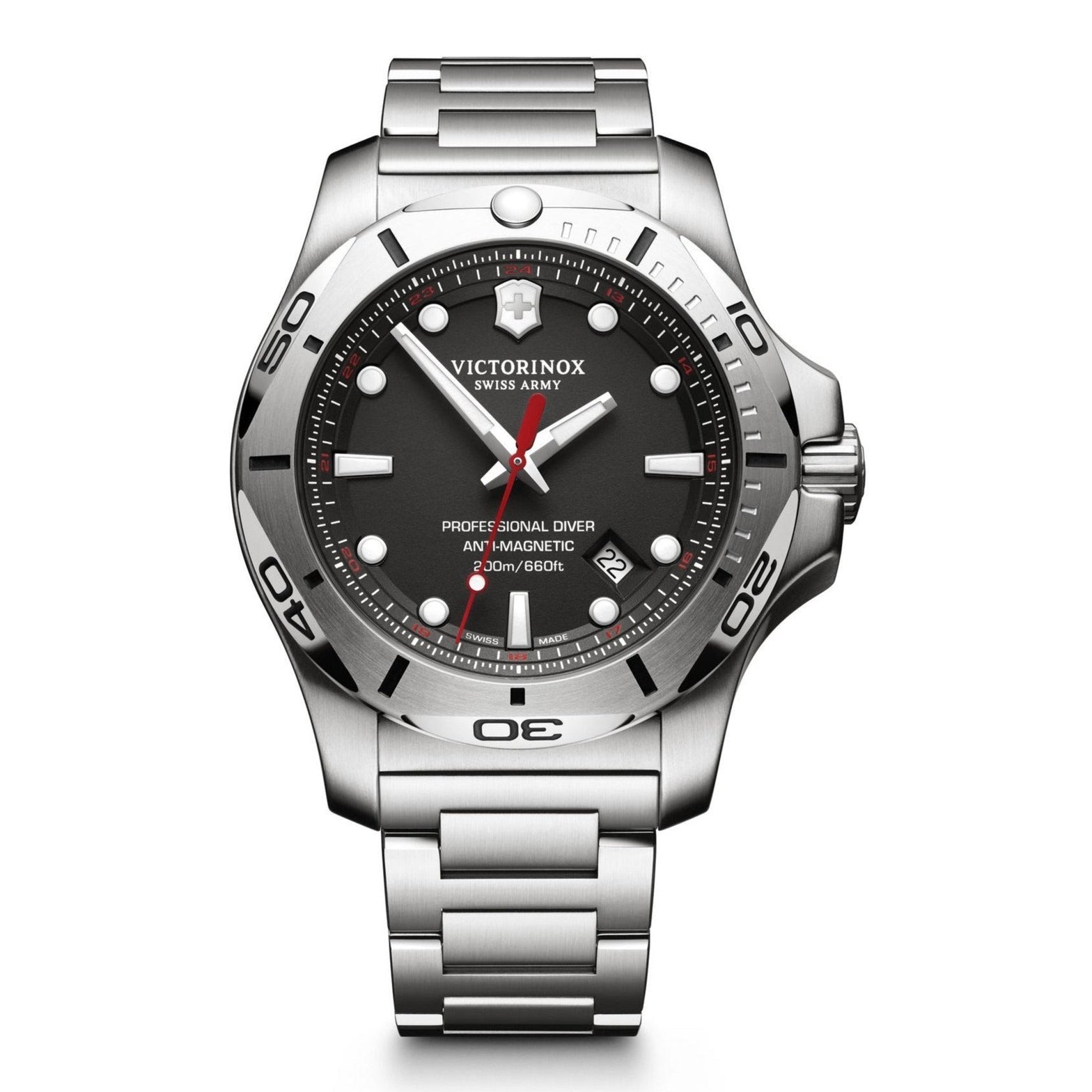 Men's I.N.O.X. Professional Diver Watch 241781 Victorinox Swiss Army