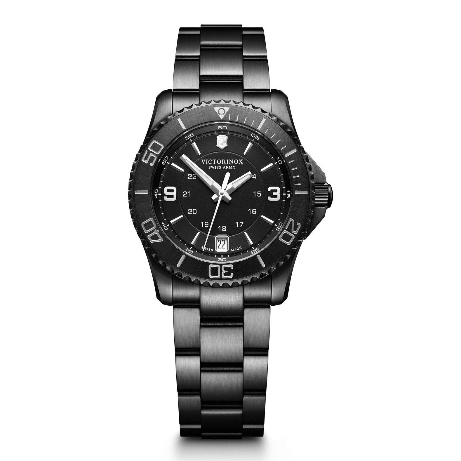 Ladies Maverick Small Black Edition Watch 241799 Victorinox Swiss Army