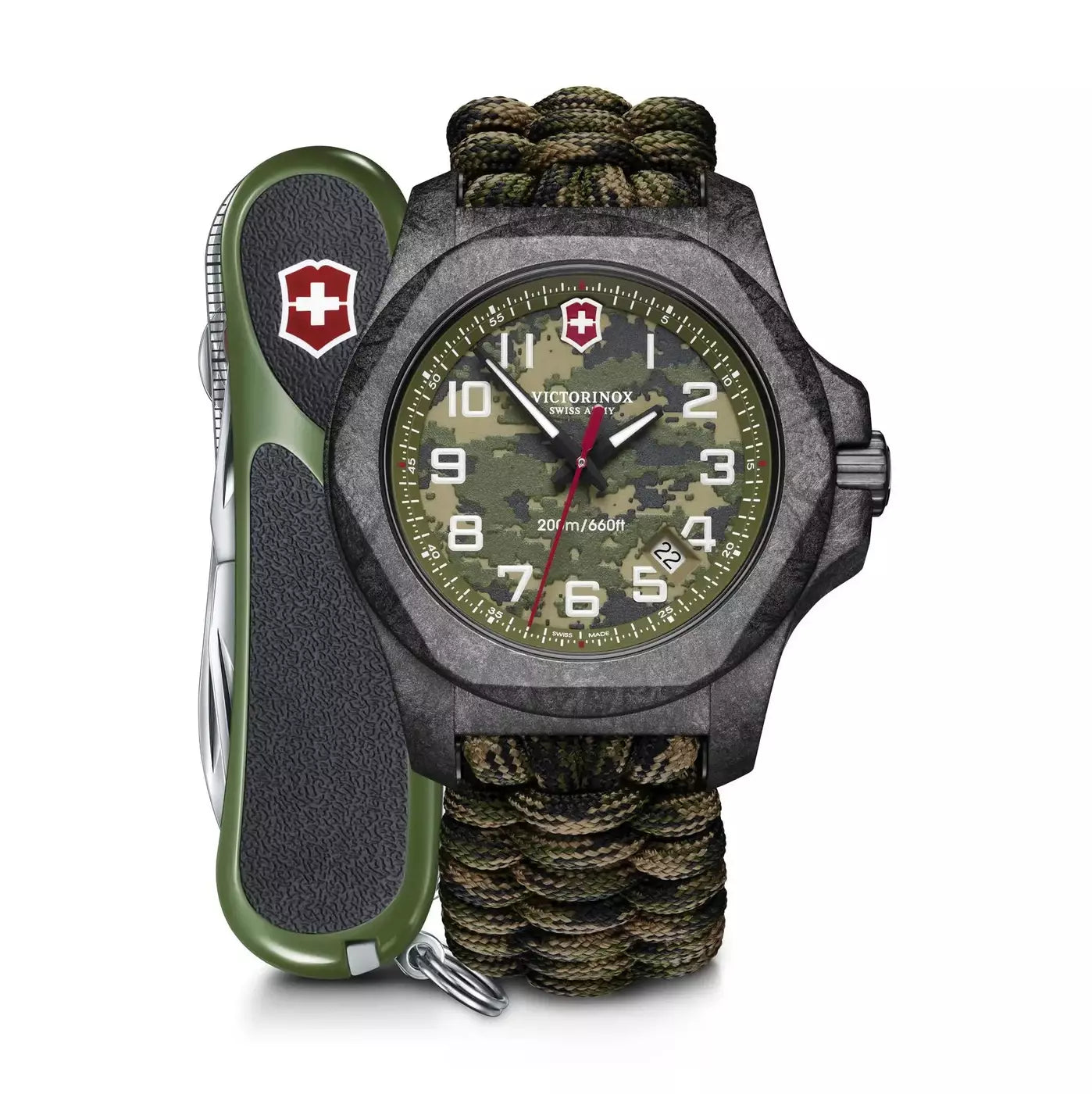 Men's I.N.O.X. Carbon Limited Edition Watch 241927.1 Victorinox Swiss Army