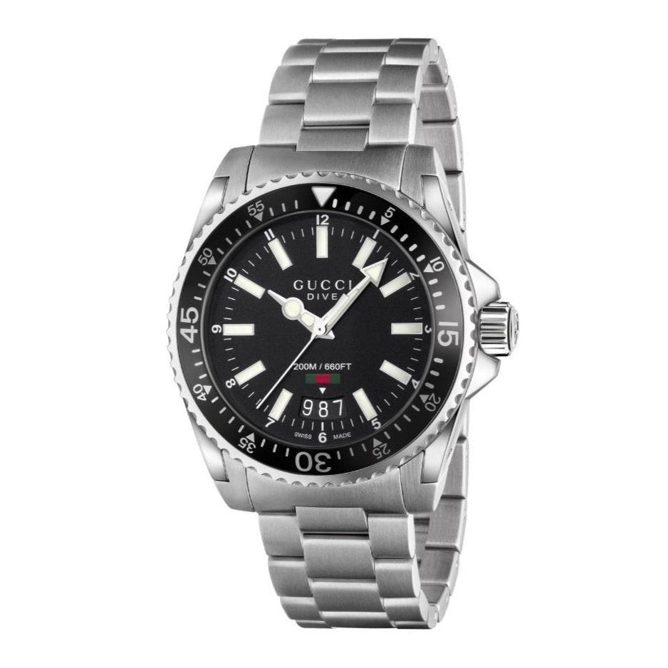 Men's Gucci Dive Watch YA136301A Gucci