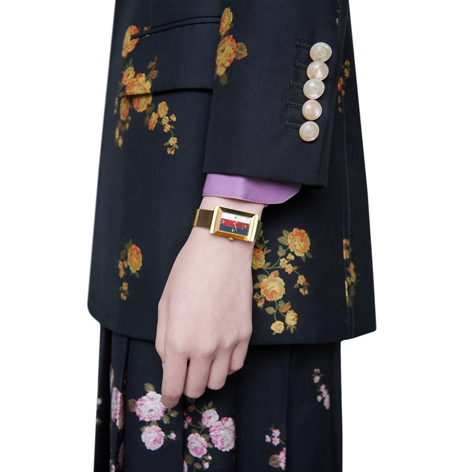 Ladies G-Frame Watch YA147410 Gucci