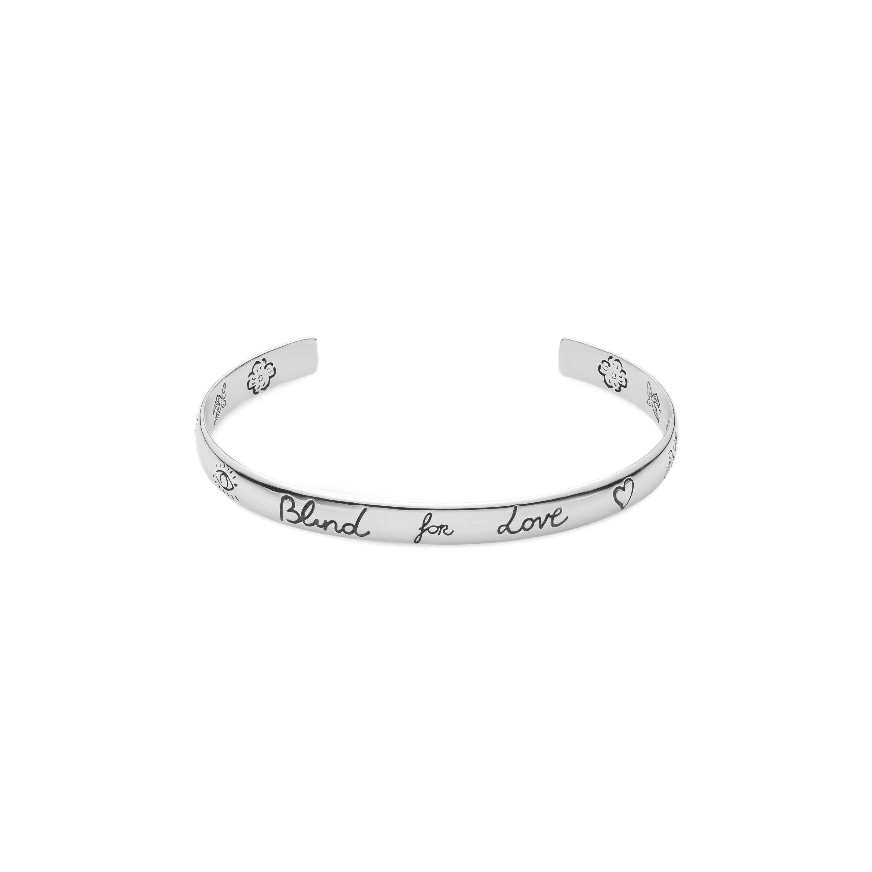 "Blind For Love" bracelet in silver YBA455242001 Gucci Jewelry