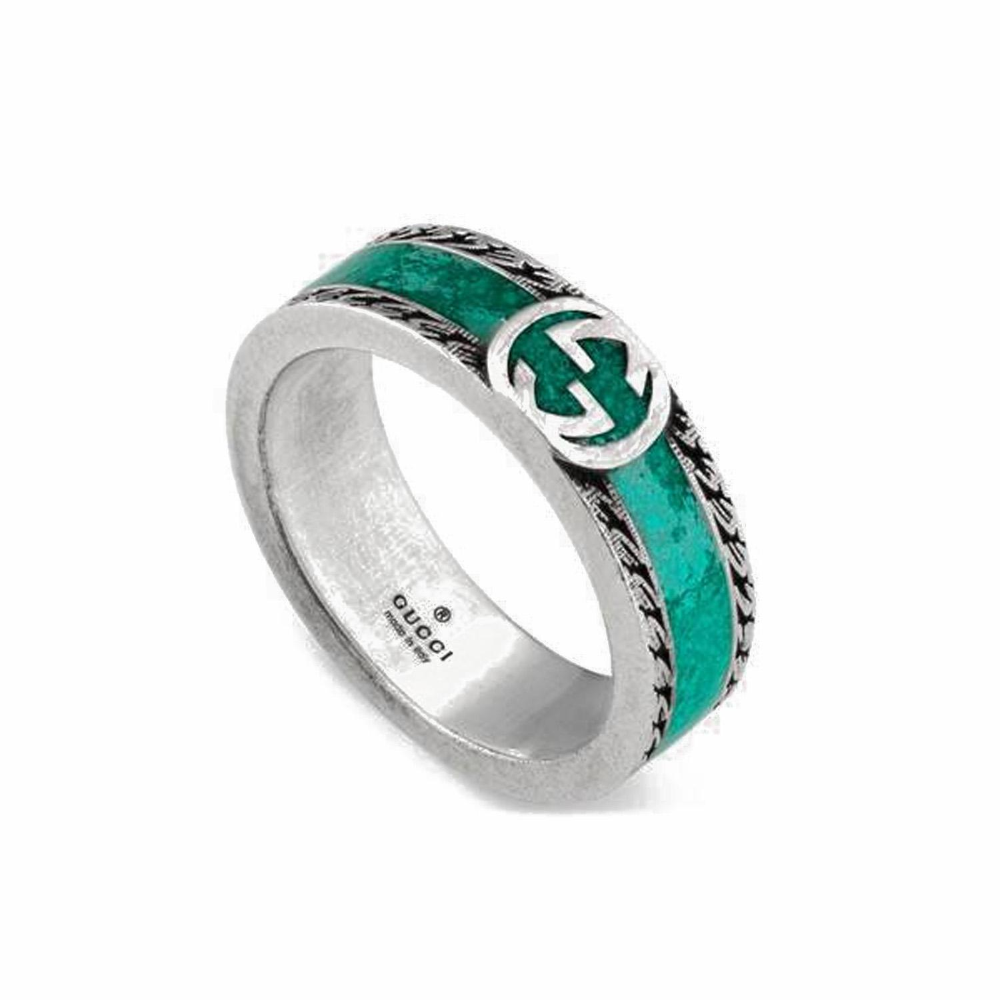 Gucci Interlocking Ring (YBC645573001)