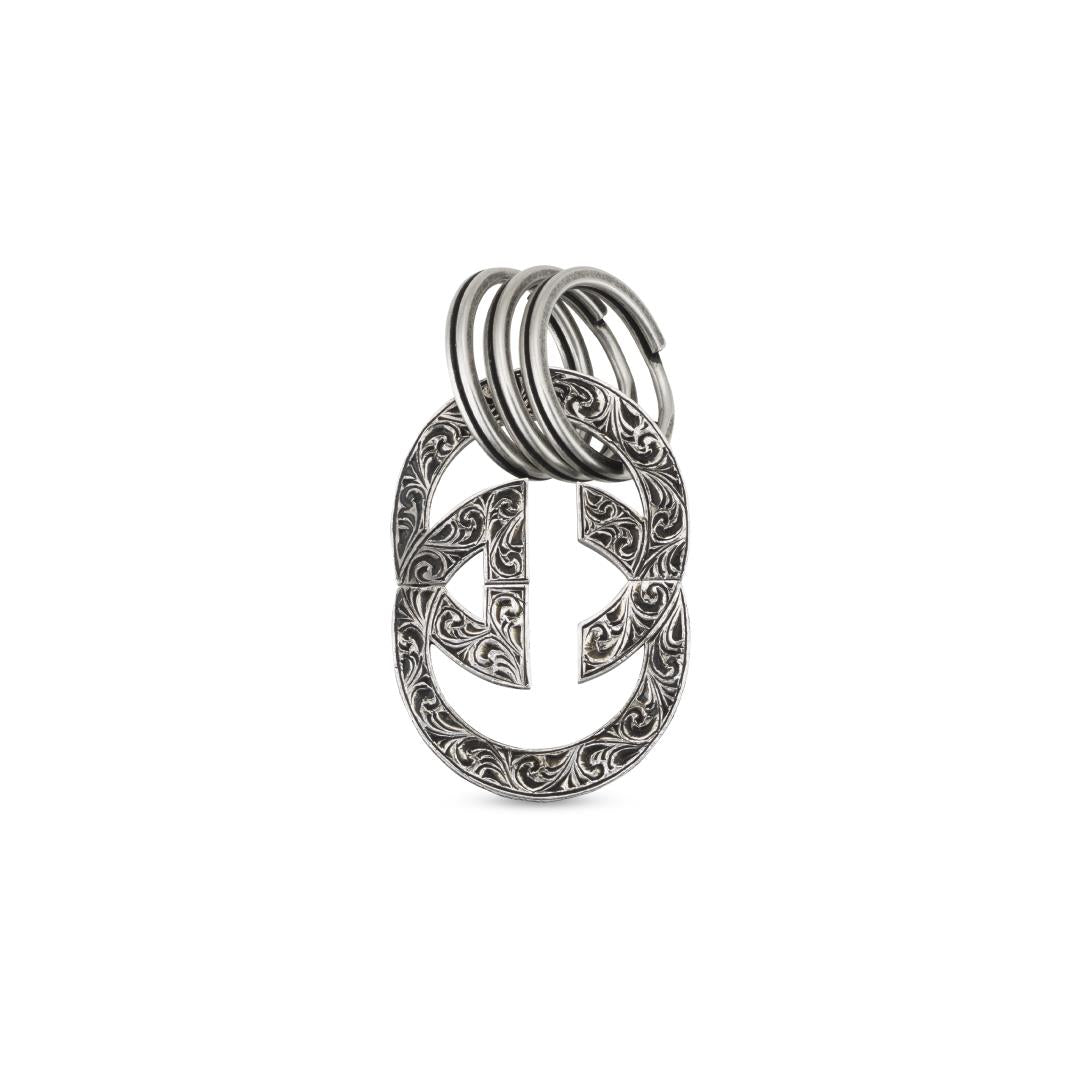 Interlocking G Keyring YBF645579001 Gucci Jewelry