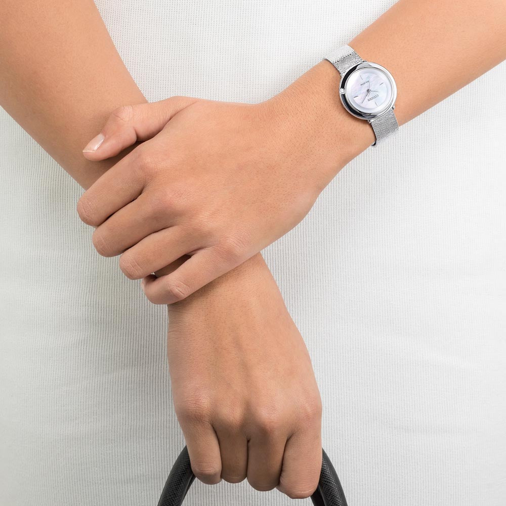 Ladies Eco-Drive Ambiluna Watch EM0640-82D Citizen