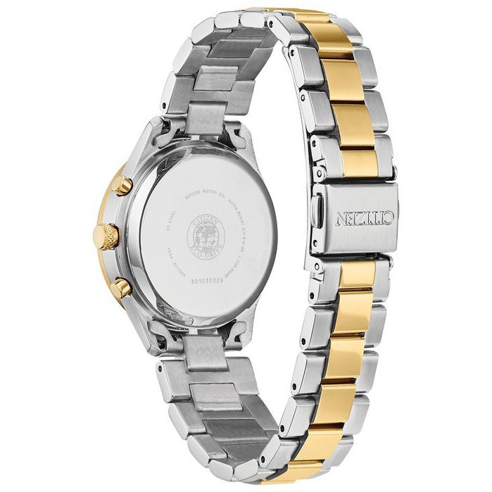 Ladies Silhouette Chronograph Watch FB1444-56D Citizen