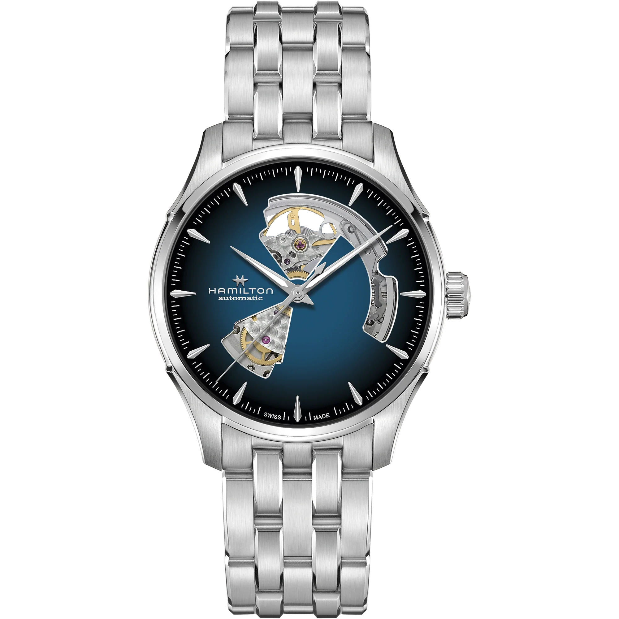 Men's Jazzmaster Open Heart Automatic Watch H32675140 Hamilton