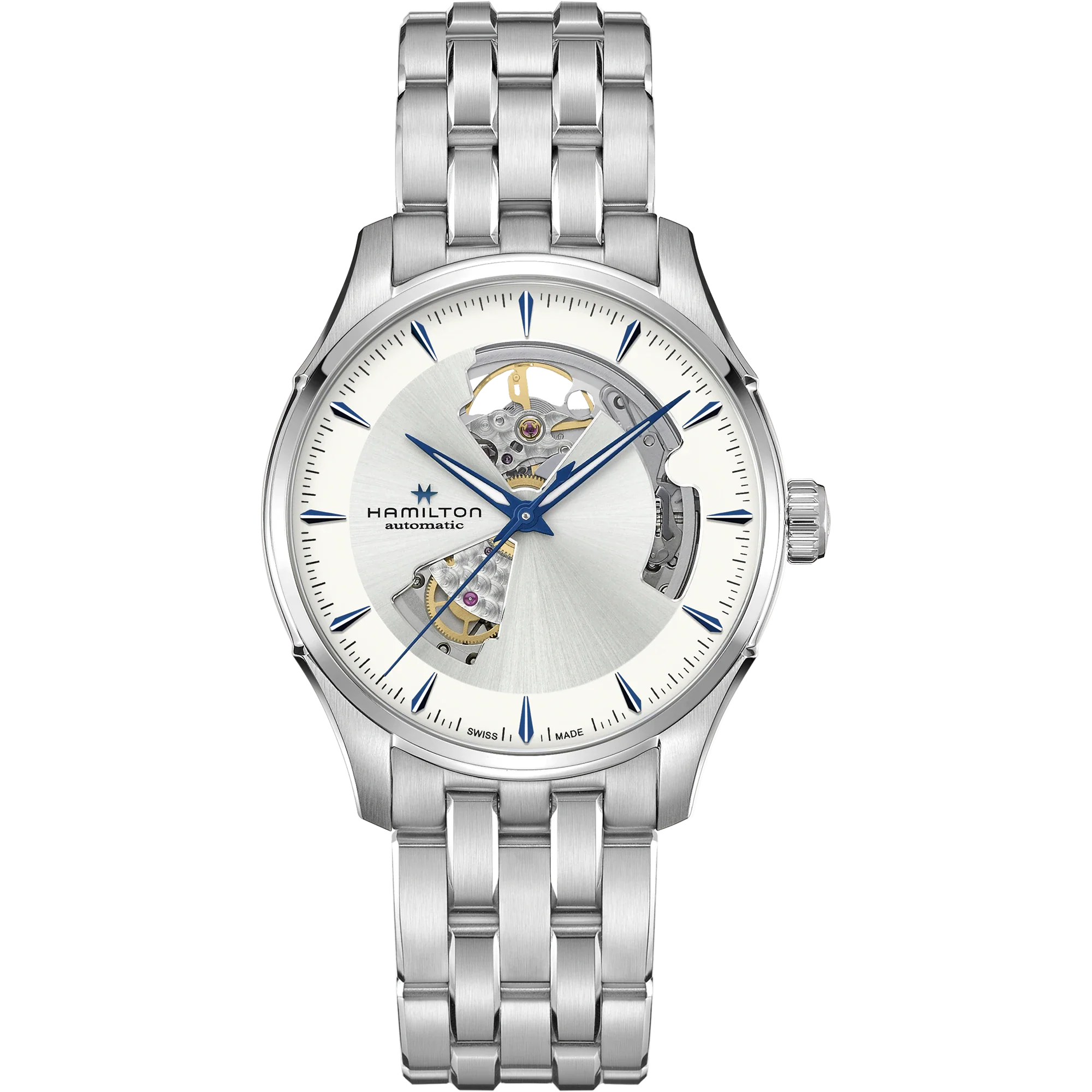 Men's Jazzmaster Open Heart Auto Watch H32675150 Hamilton