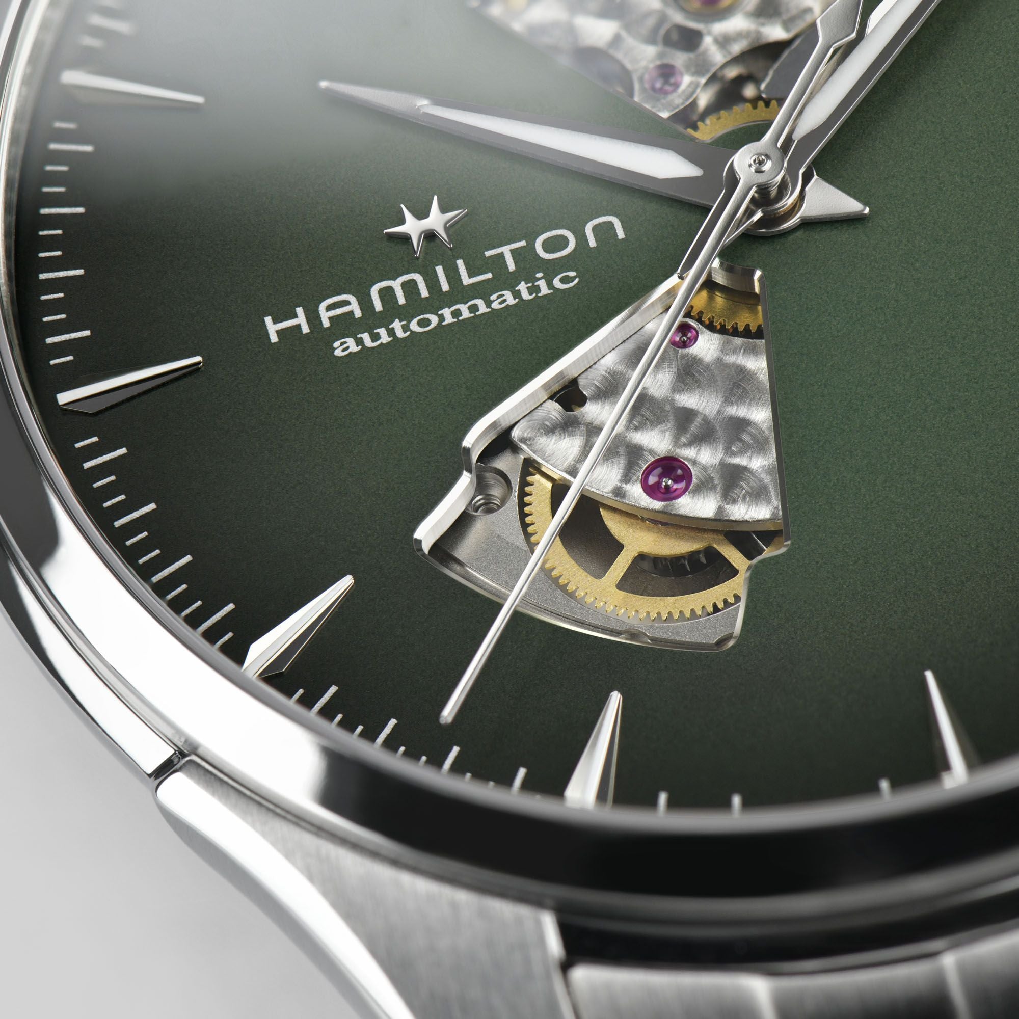 Jazzmaster Open Heart Auto Hamilton