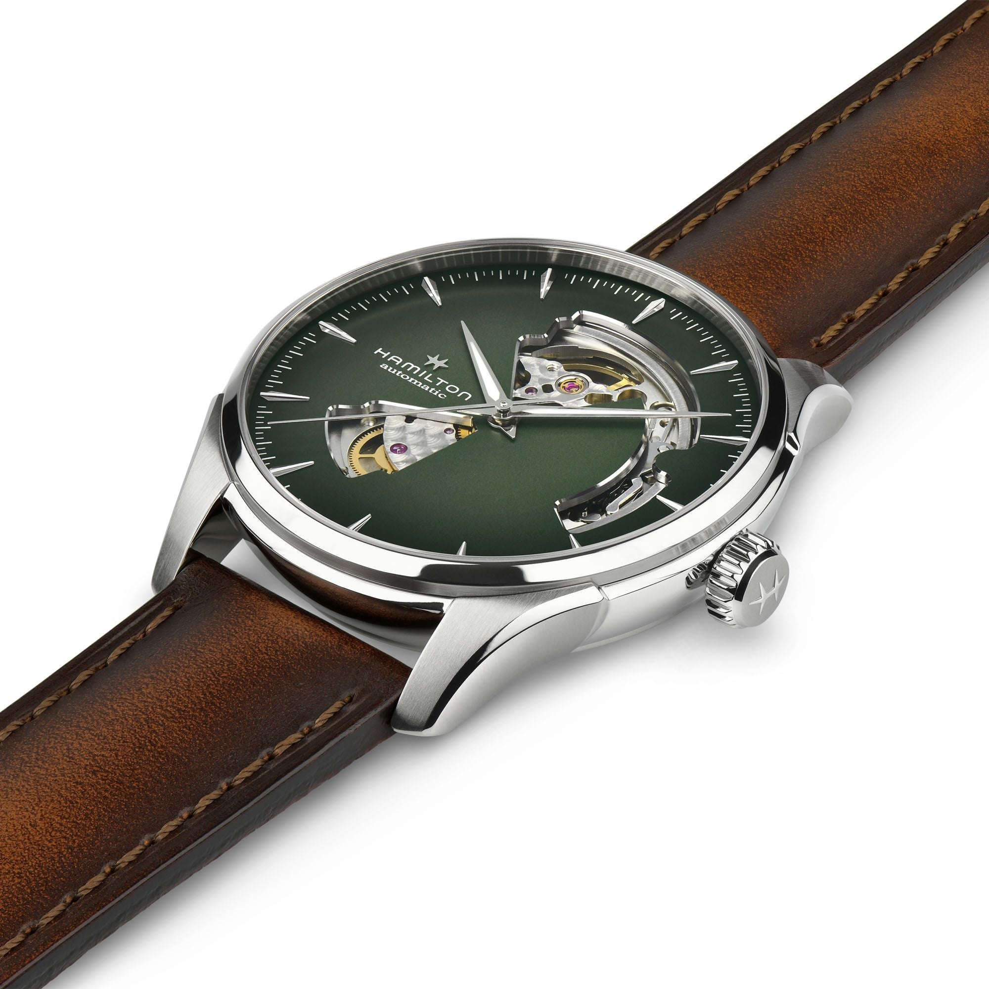 Men's Jazzmaster Open Heart Auto Watch H32675560 Hamilton