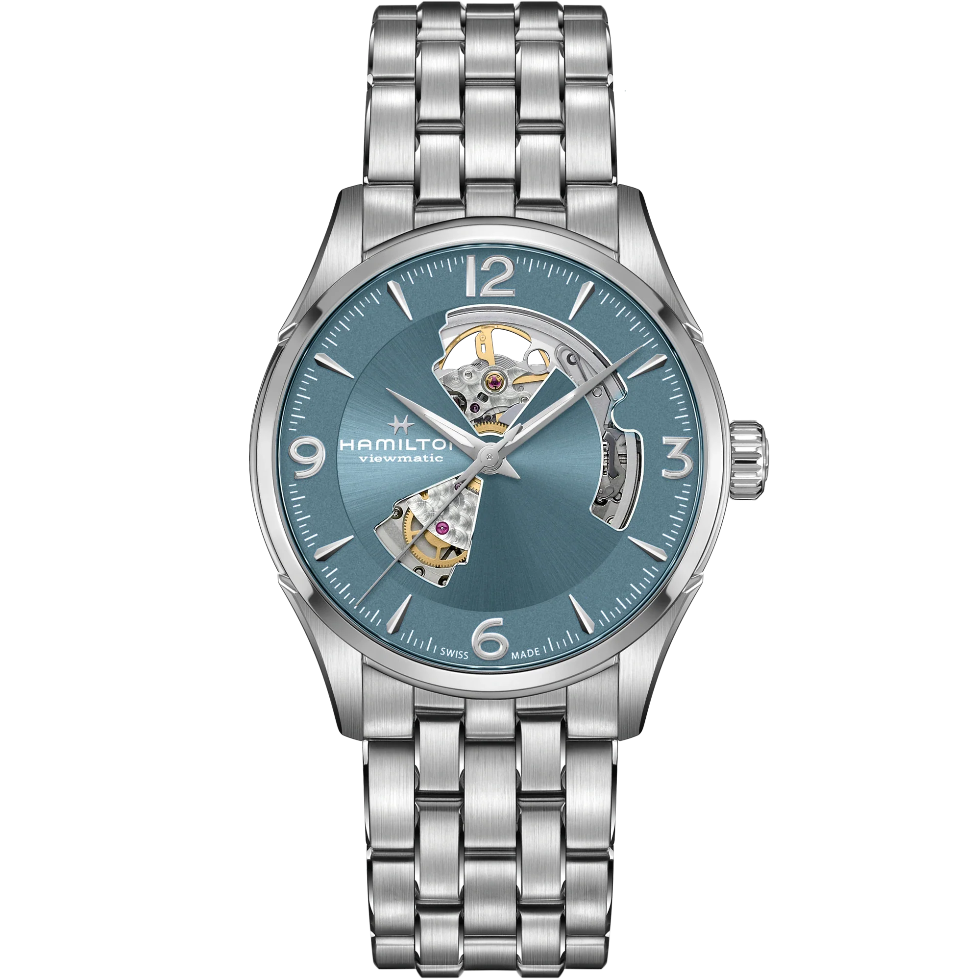Men's Jazzmaster Open Heart Automatic Watch H32705142 Hamilton