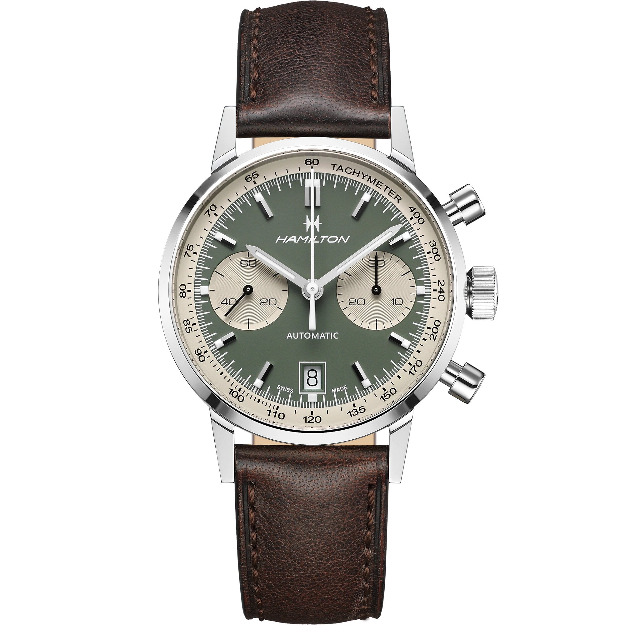 Men's Intra-Matic Auto Chrono 40mm Watch H38416560 Hamilton