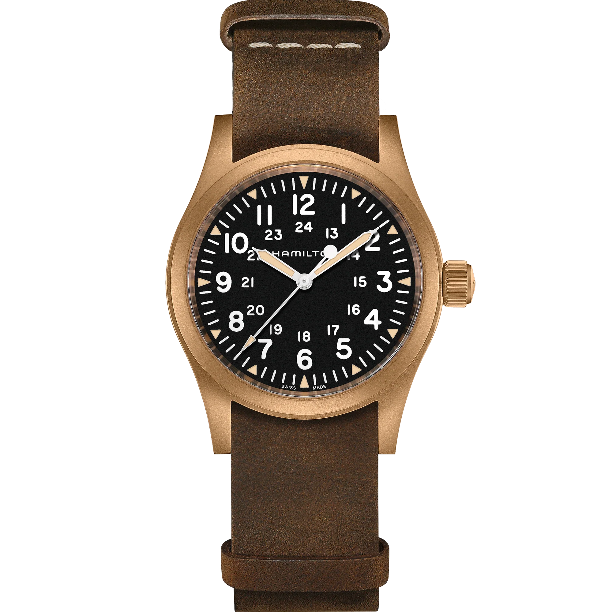 Khaki Field Mechanical Bronze Watch 38mm H69459530 Hamilton