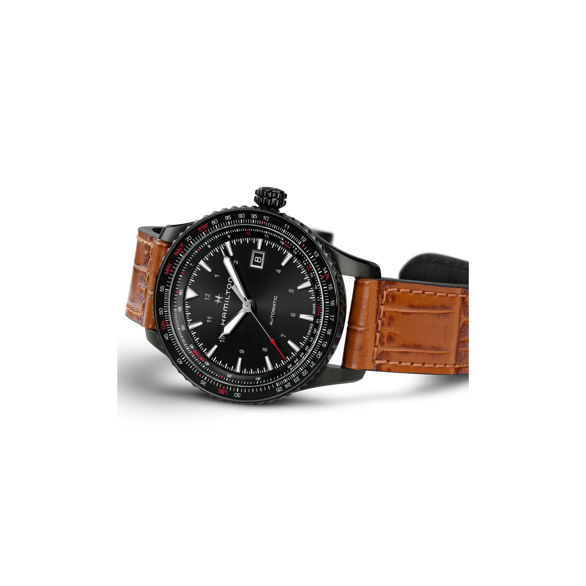 Khaki Aviation Converter Auto Watch H76625530 Hamilton