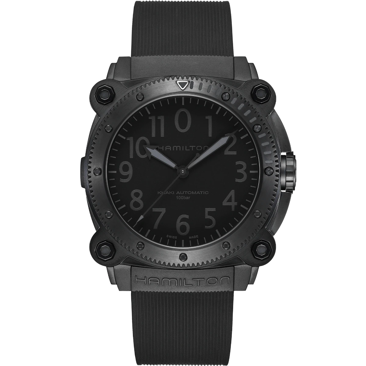 Khaki Navy Belowzero Auto Titanium Hamilton