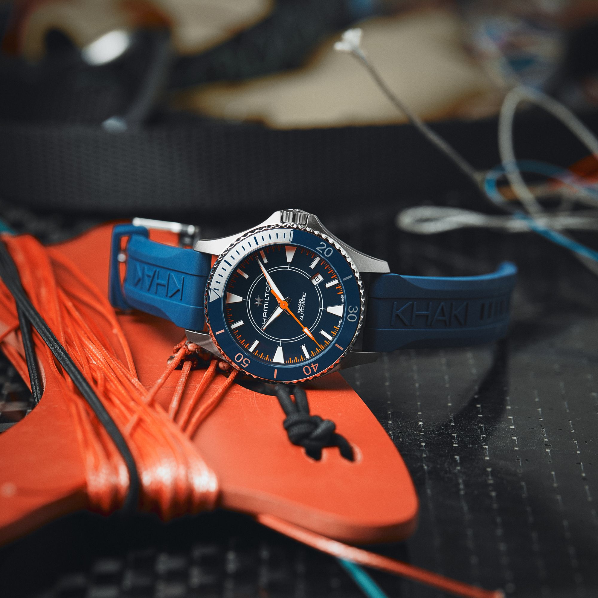 Khaki Navy Scuba Auto Syroco Special Edition Watch H82385340 Hamilton