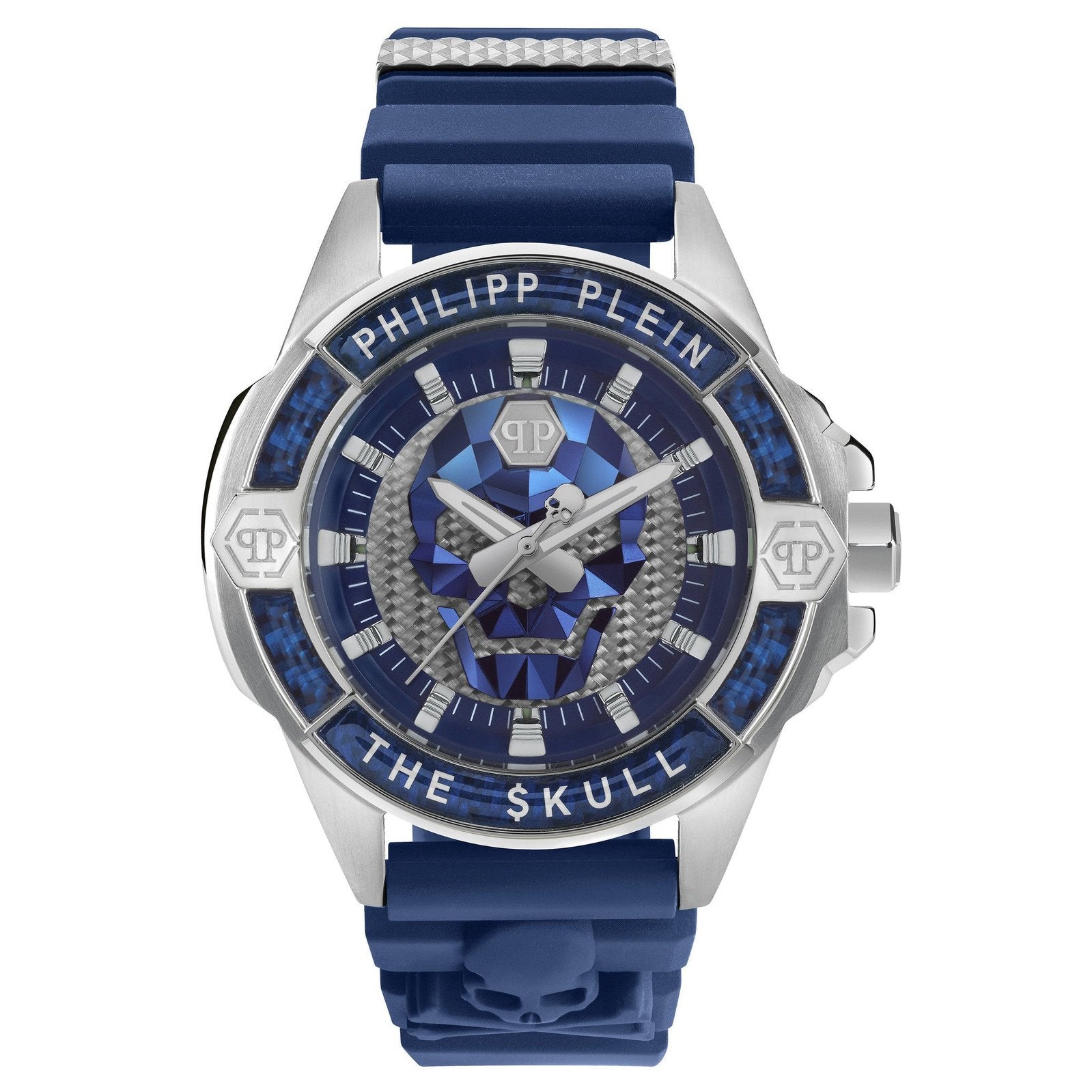 Men's $kull Carbon Fiber Watch 44mm PWAAA1722 Philip Plein