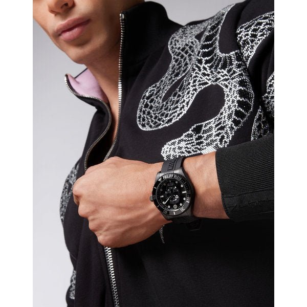 Men's $kull Diver Watch 44mm PWOAA0422 Philip Plein