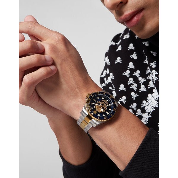 Men's $kull Diver Watch 44mm PWOAA0722 Philip Plein